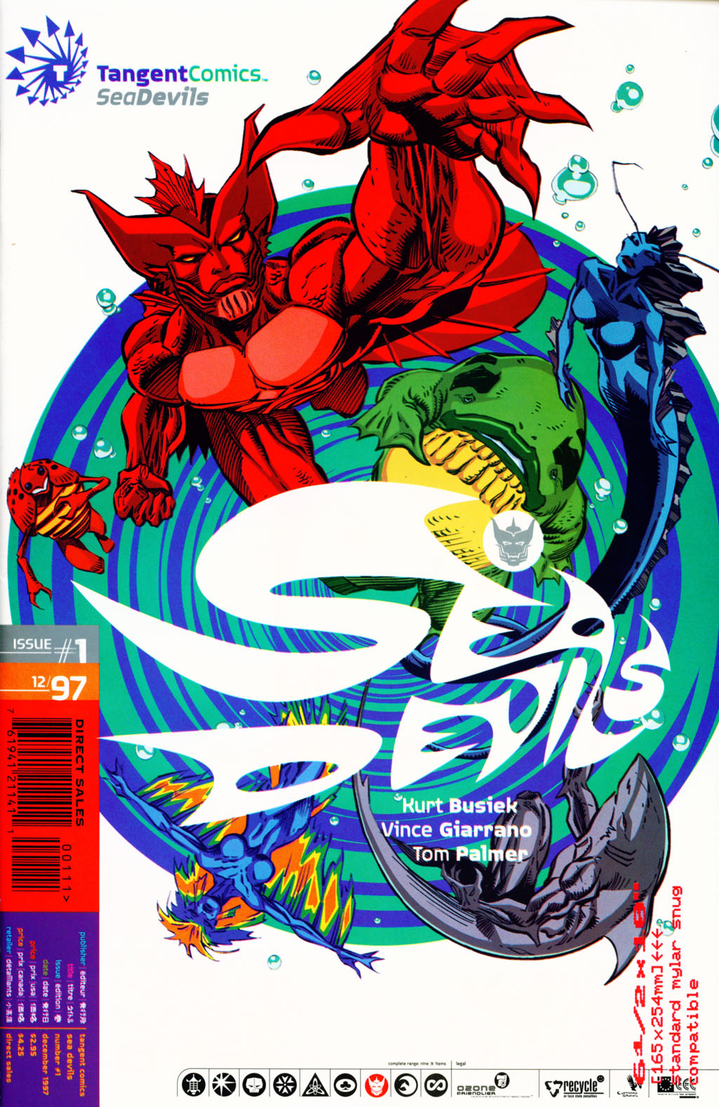 Read online Tangent Comics/ Sea Devils comic -  Issue # Full - 1