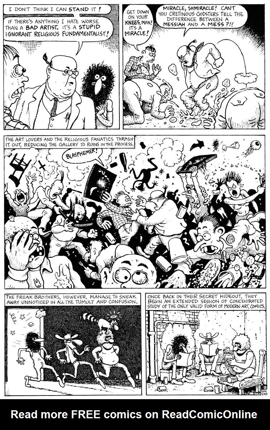 Read online The Fabulous Furry Freak Brothers comic -  Issue #12 - 34