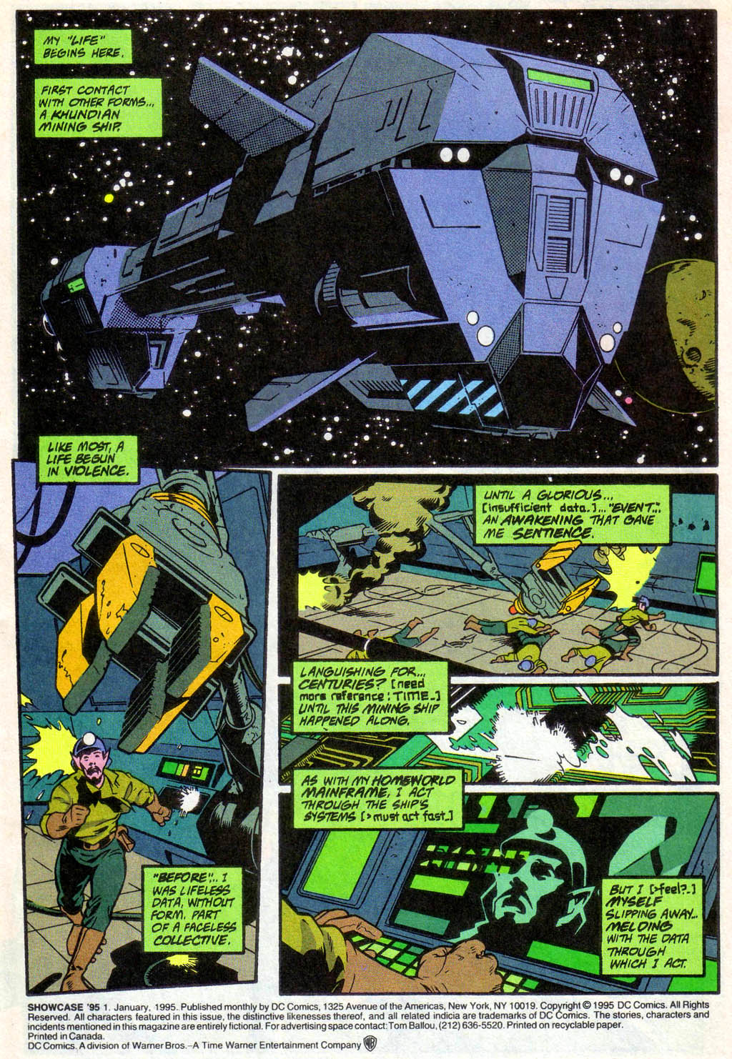 Read online Showcase '95 comic -  Issue #1 - 2