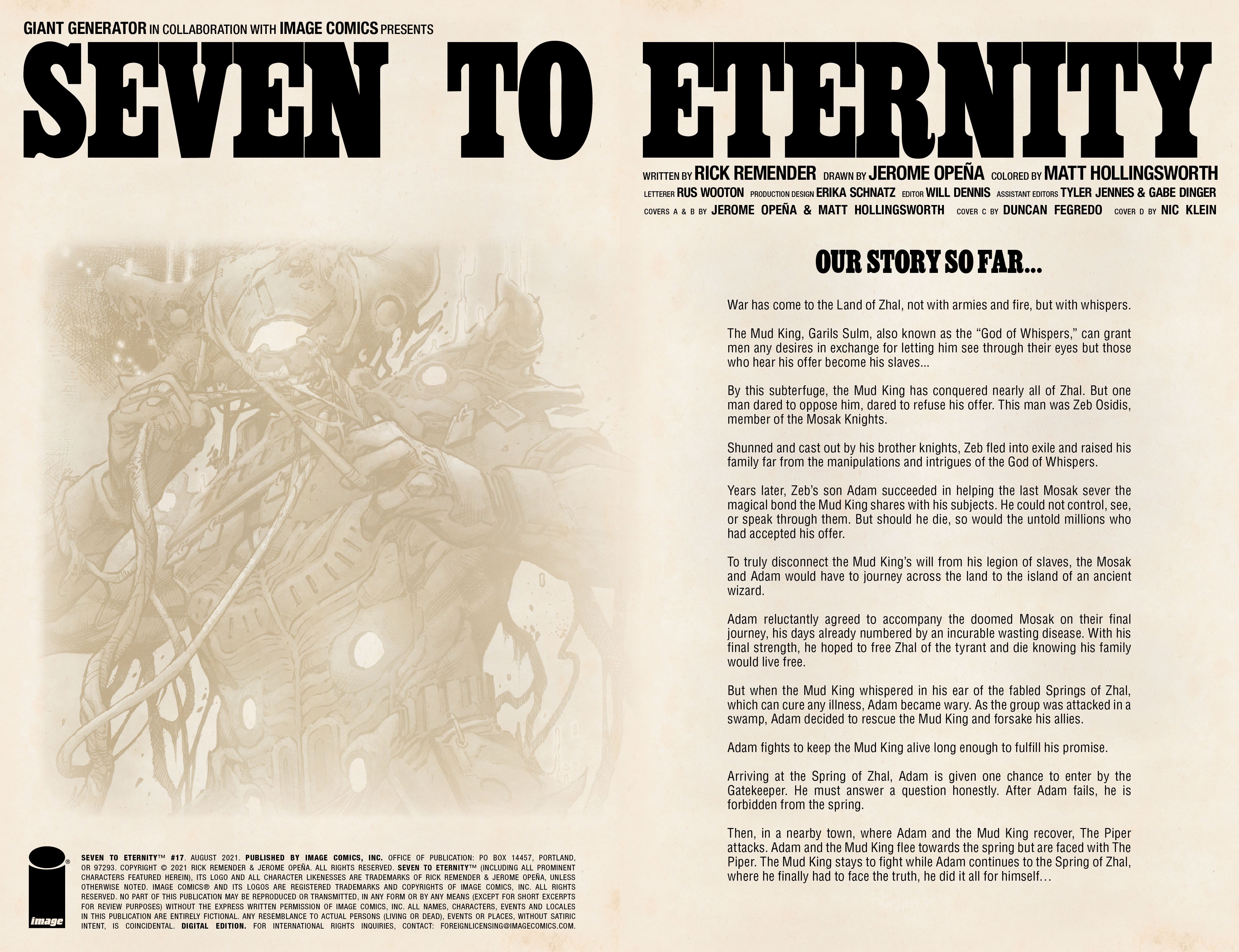 Read online Seven To Eternity comic -  Issue #17 - 2