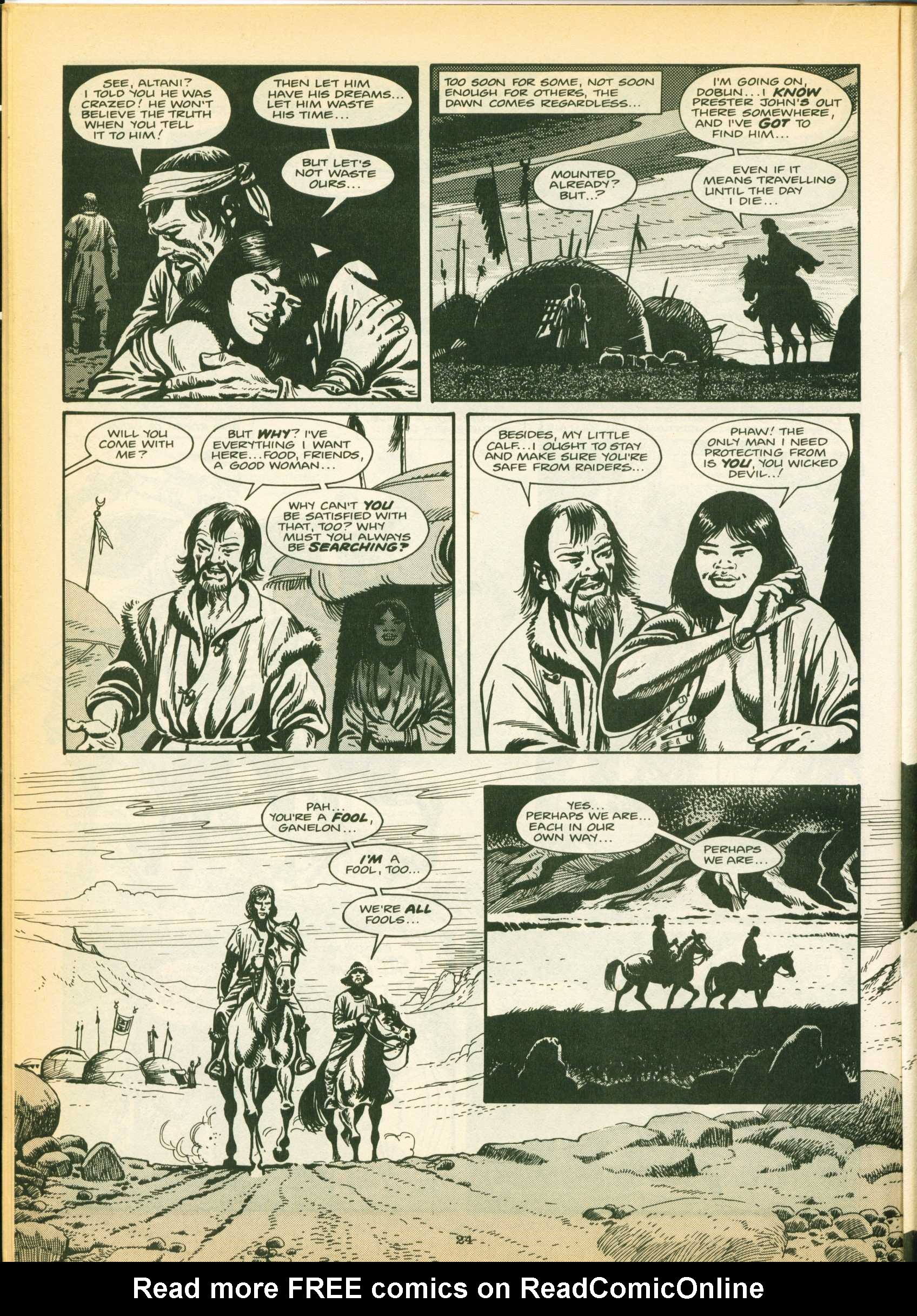 Read online Warrior comic -  Issue #12 - 24