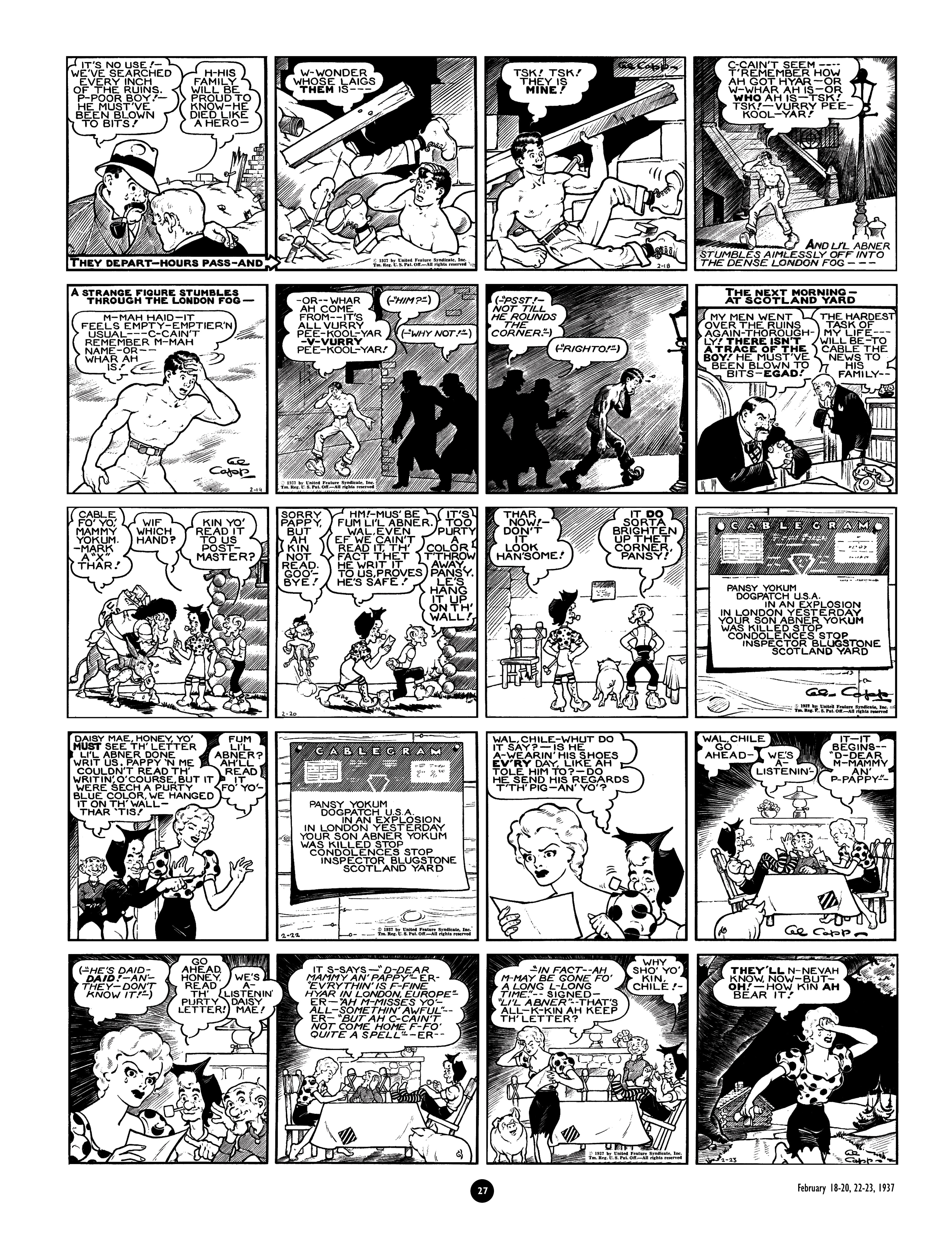 Read online Al Capp's Li'l Abner Complete Daily & Color Sunday Comics comic -  Issue # TPB 2 (Part 1) - 28