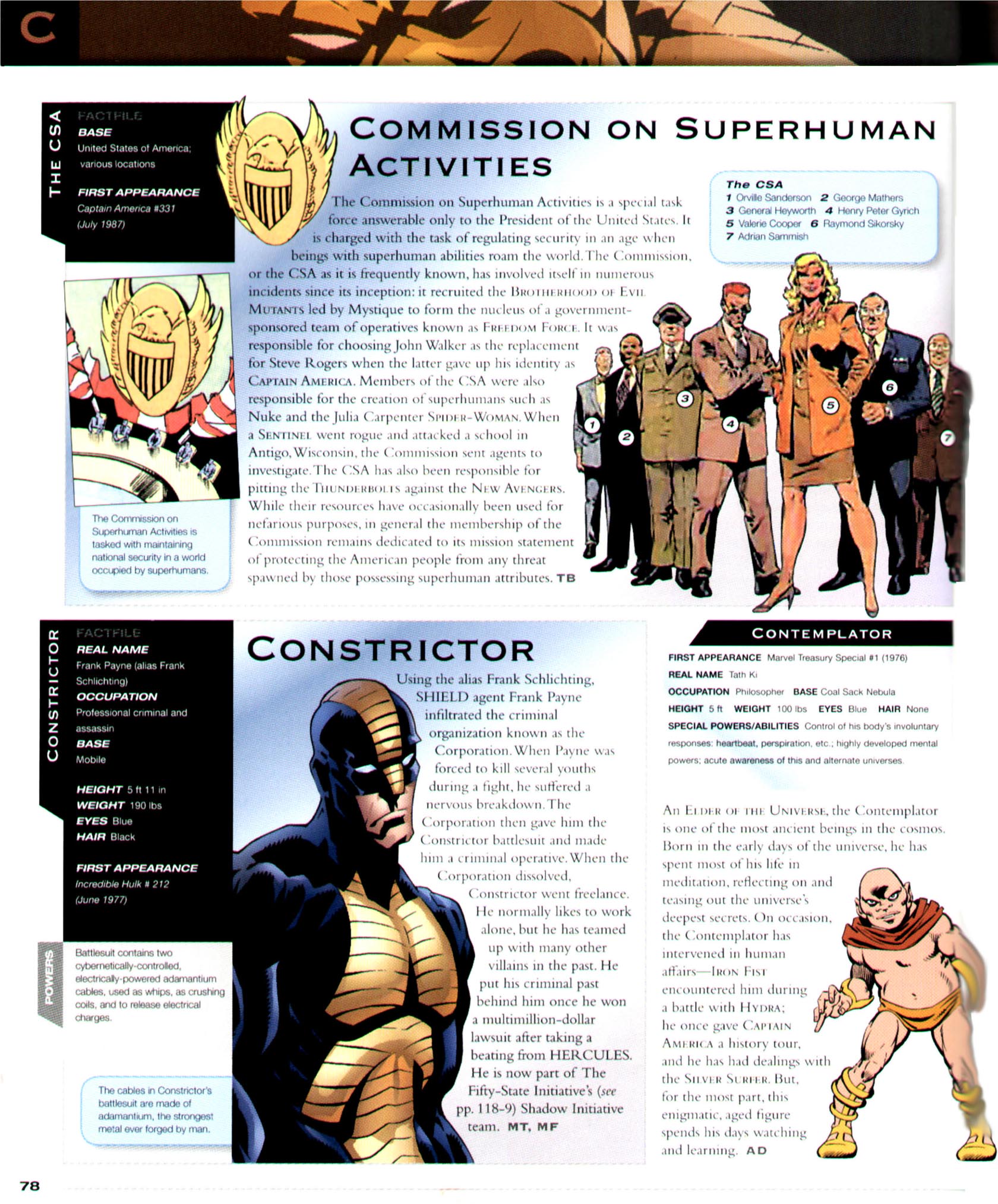 Read online The Marvel Encyclopedia comic -  Issue # TPB 2 (Part 1) - 74