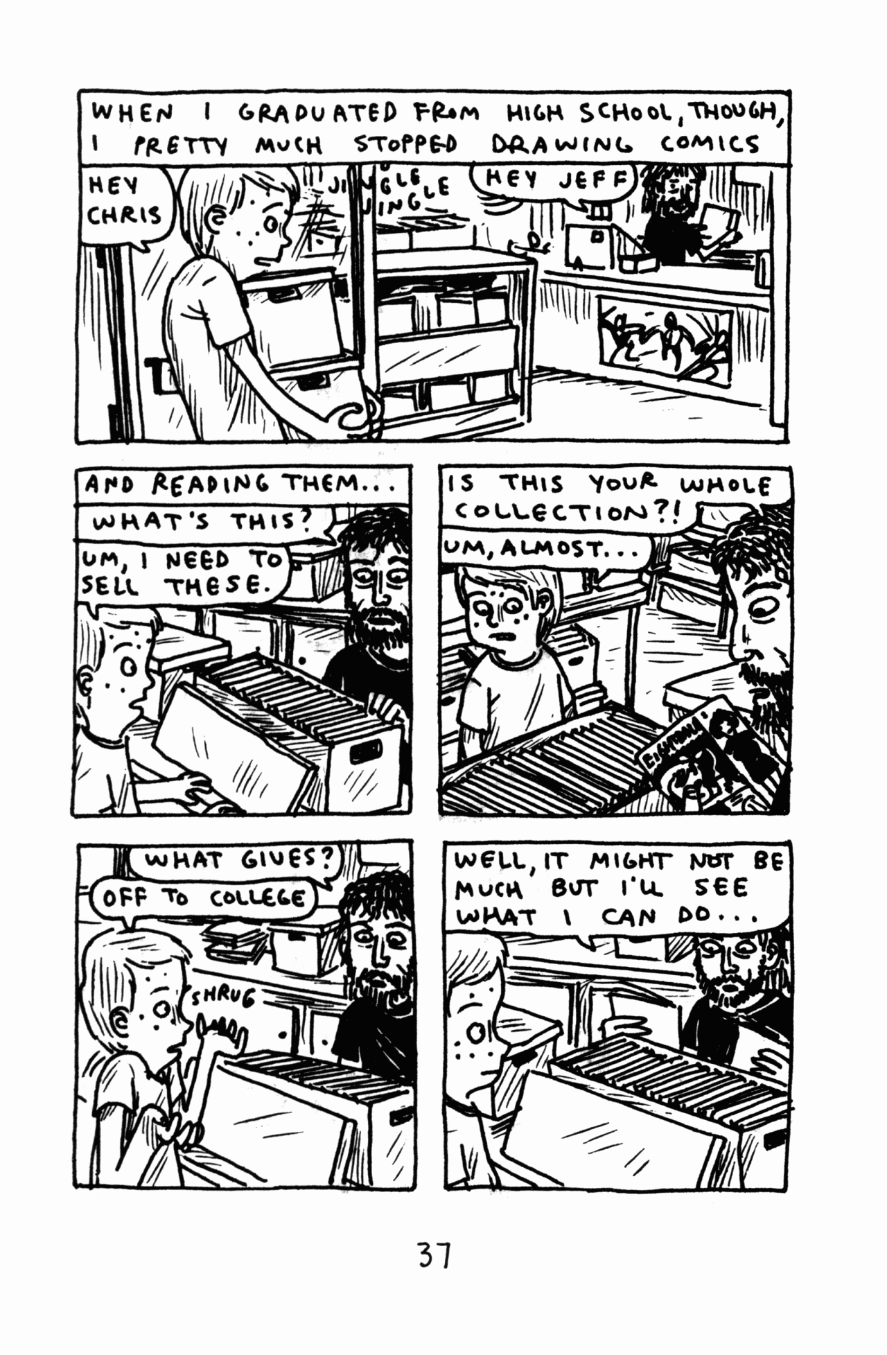 Read online Funny Misshapen Body: A Memoir comic -  Issue # TPB (Part 1) - 43