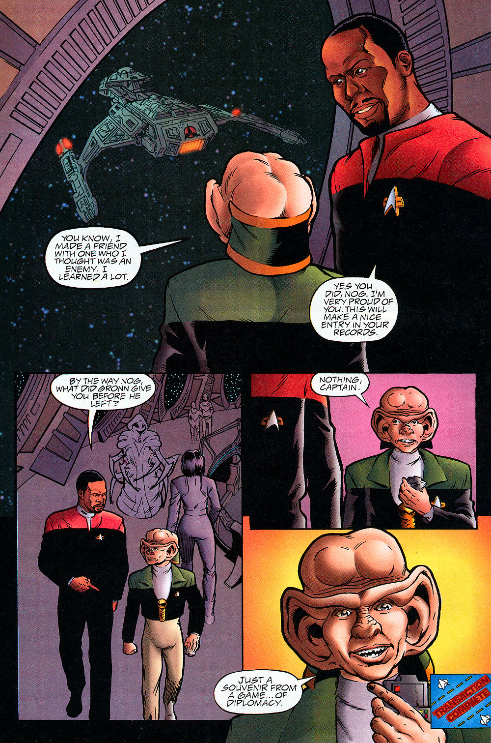 Read online Star Trek: Deep Space Nine: Celebrity Series comic -  Issue #2 - 28