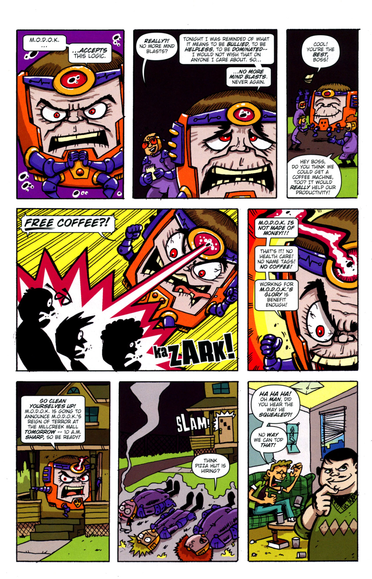 Read online Dark Reign: M.O.D.O.K. comic -  Issue #1 - 14