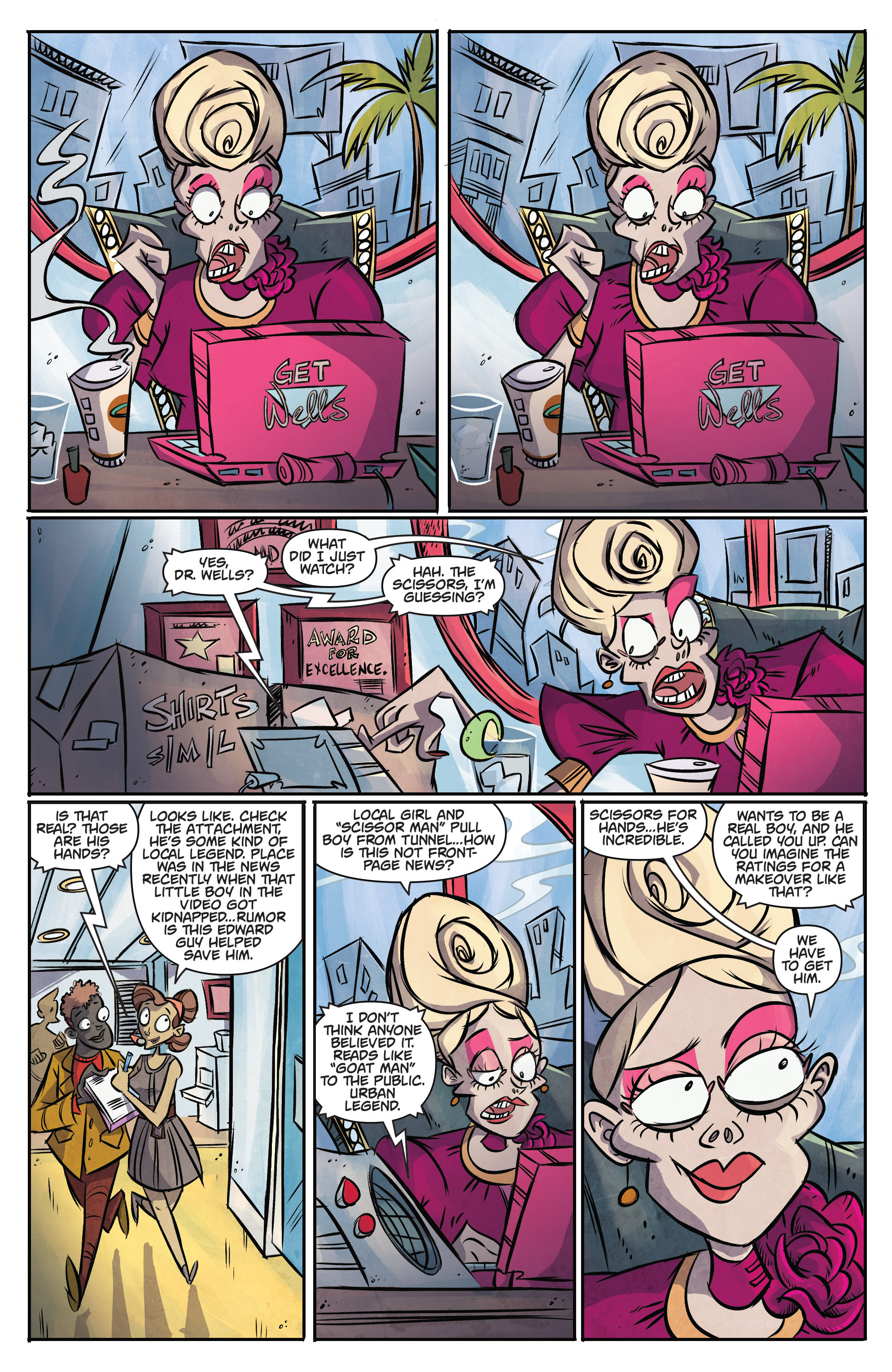 Read online Edward Scissorhands comic -  Issue #7 - 6