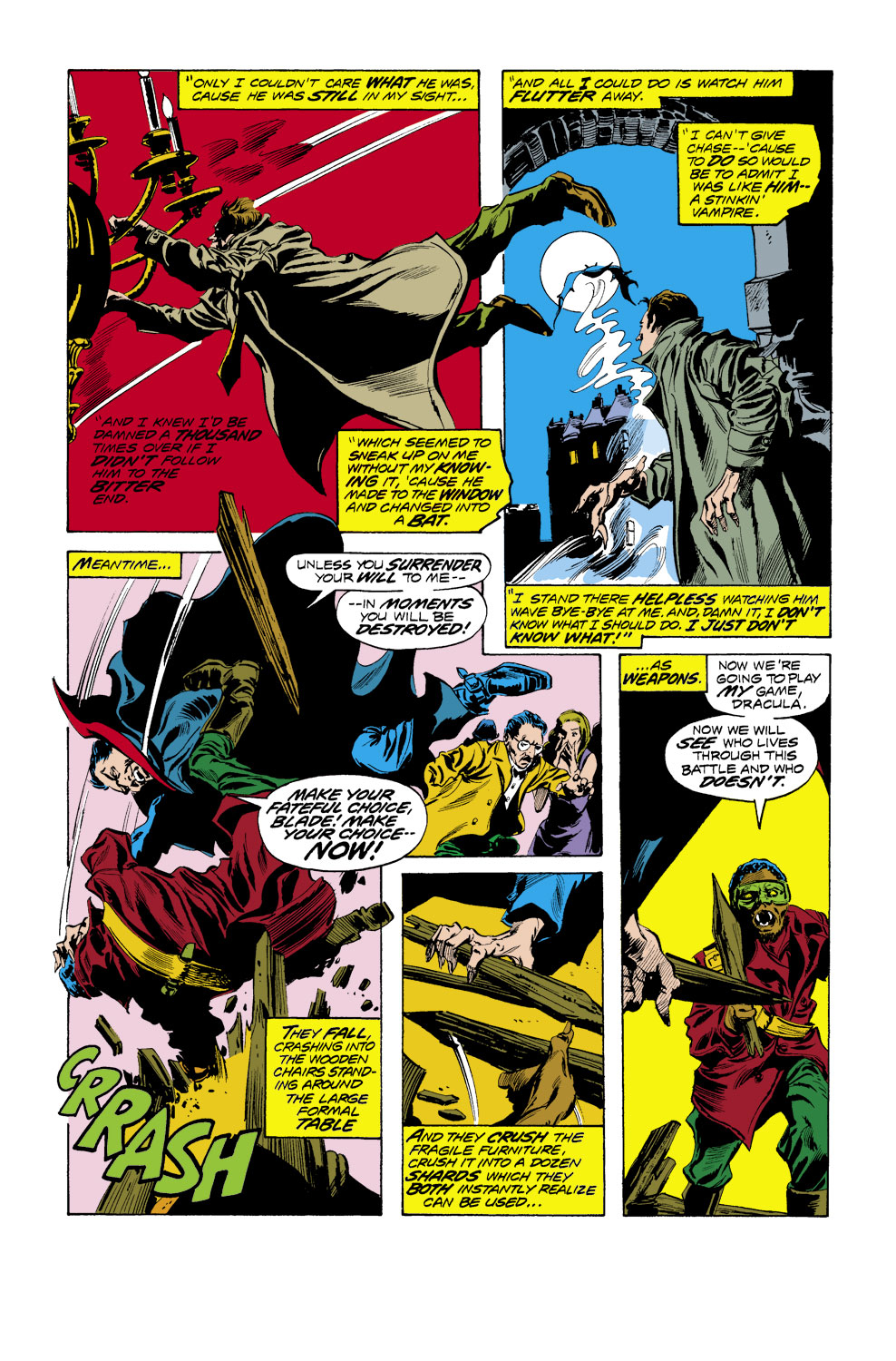 Read online Tomb of Dracula (1972) comic -  Issue #51 - 16