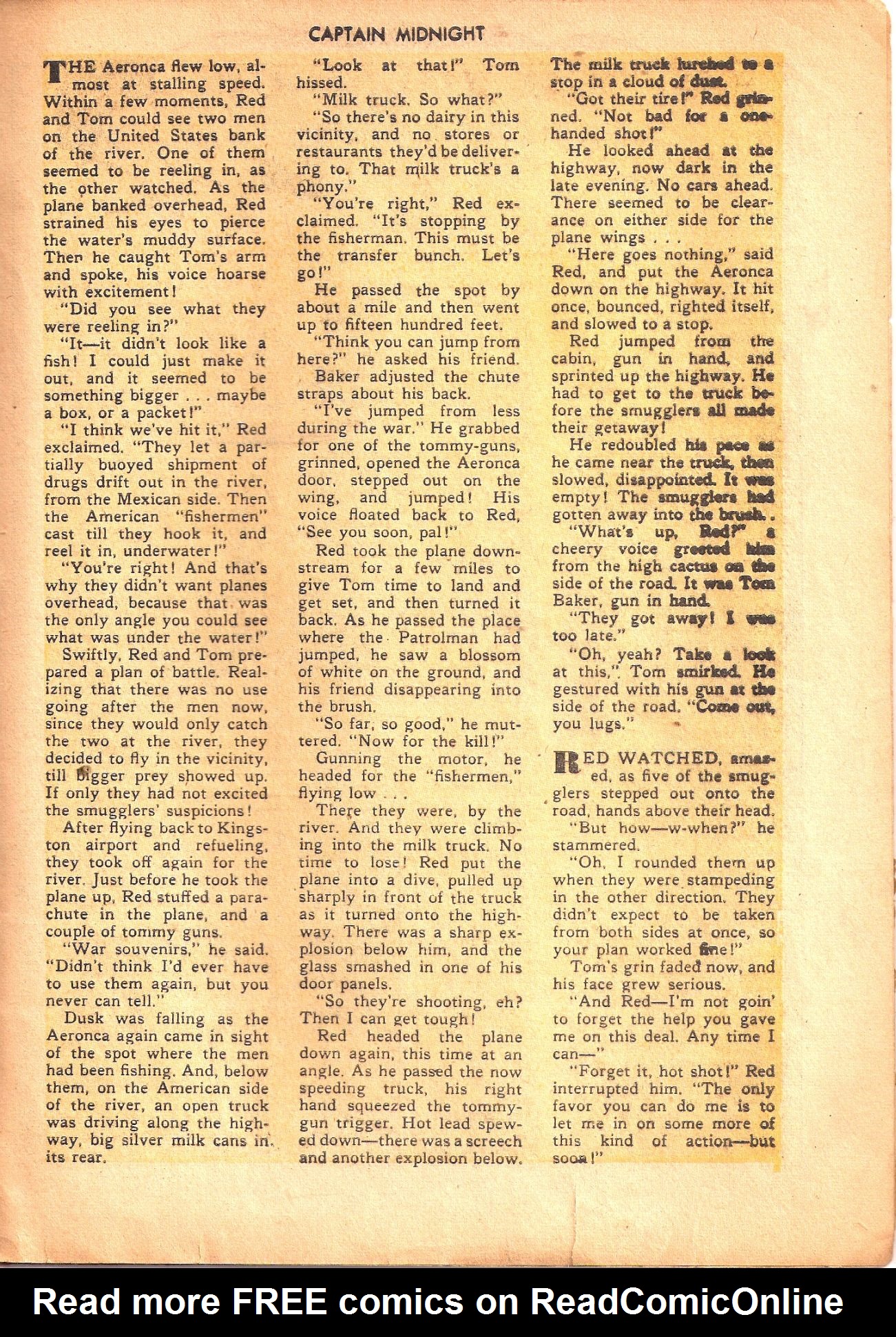 Read online Captain Midnight (1942) comic -  Issue #49 - 24