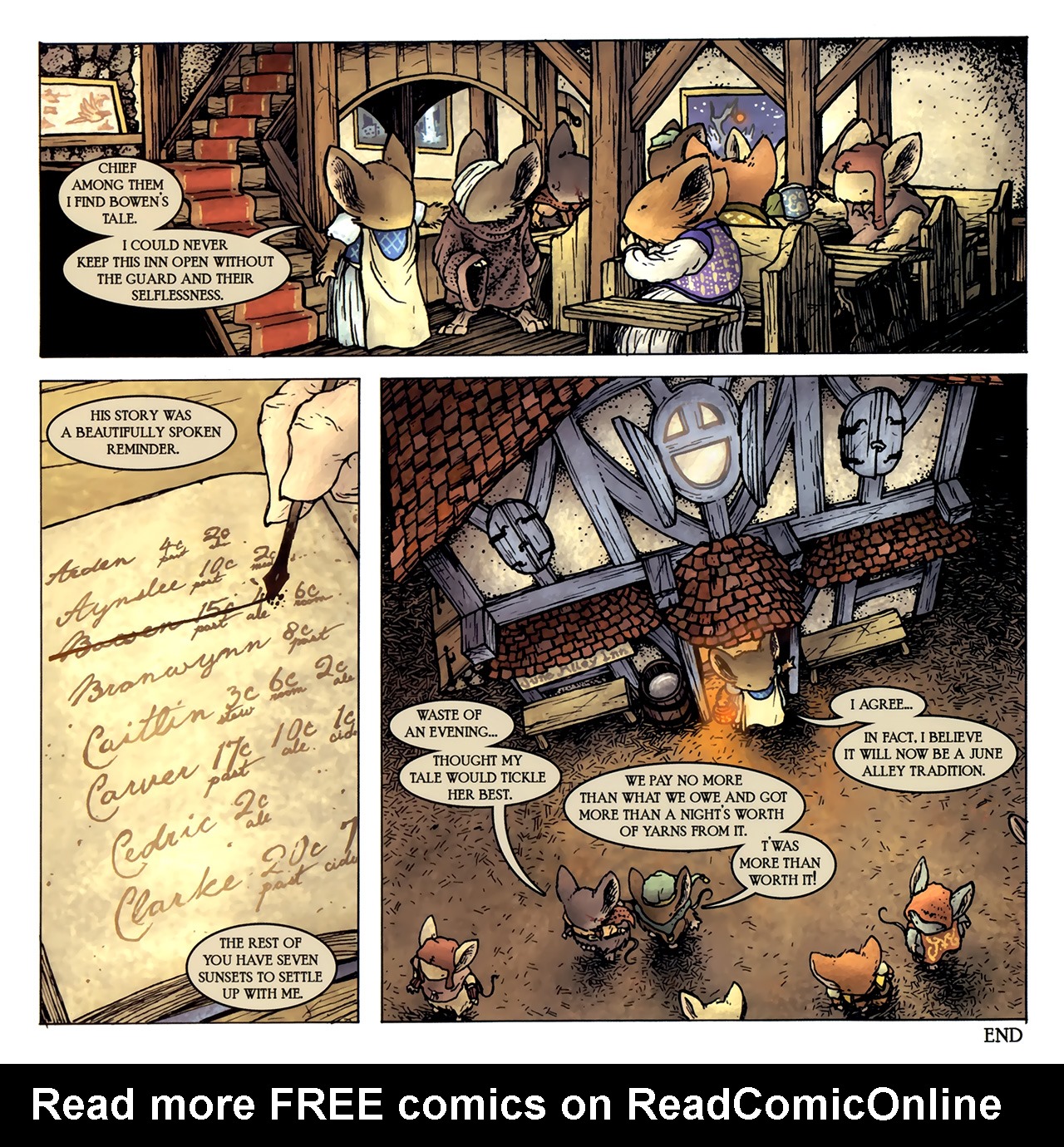 Read online Mouse Guard: Legends of the Guard comic -  Issue #4 - 26