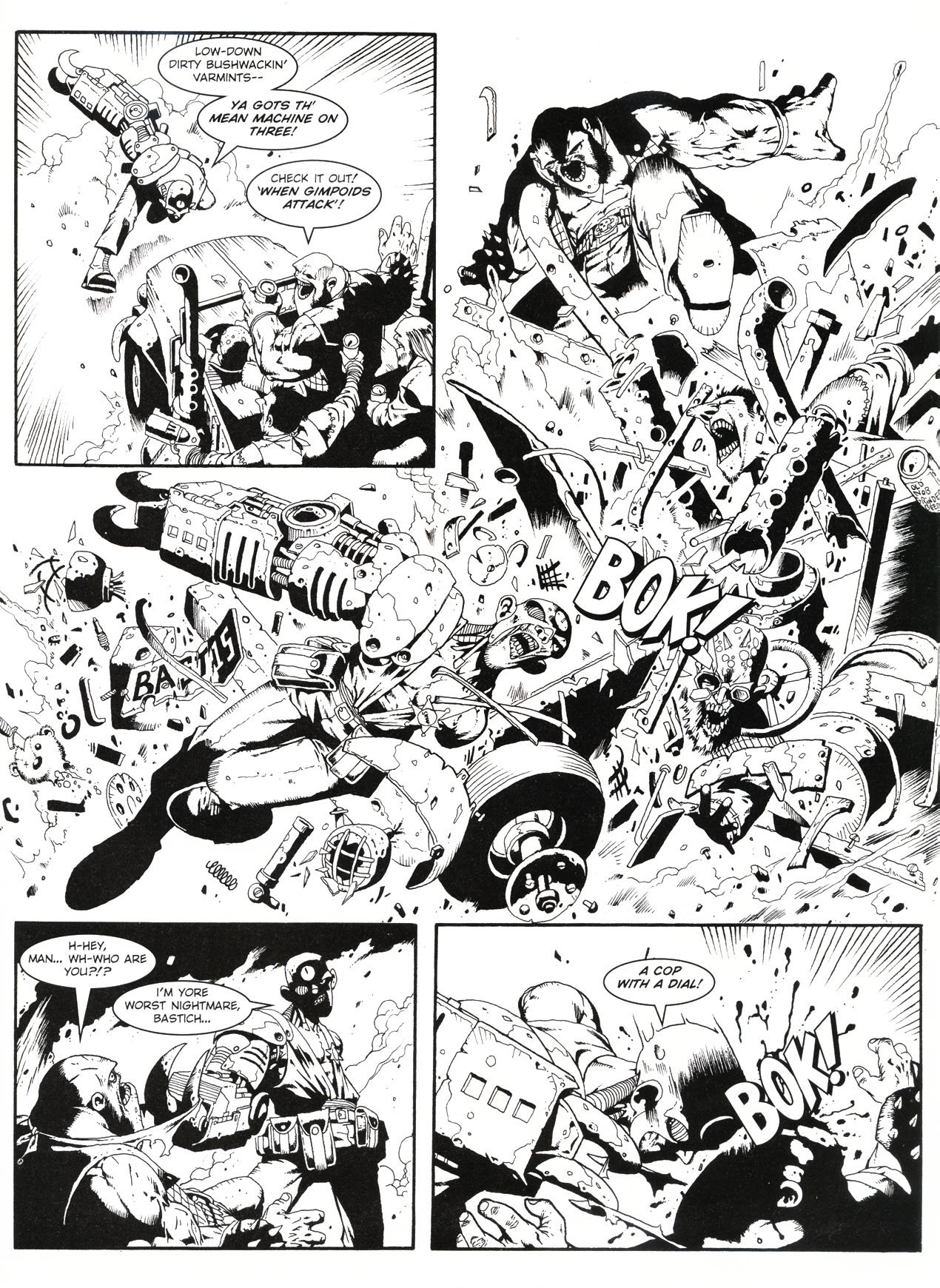 Read online Judge Dredd Megazine (vol. 3) comic -  Issue #75 - 21