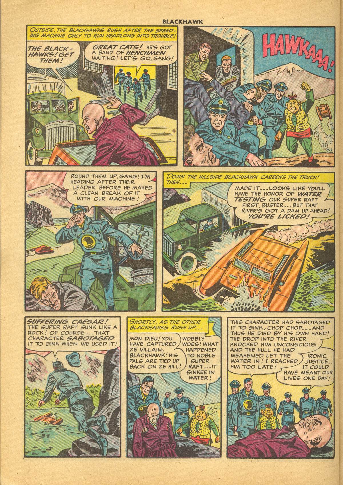 Read online Blackhawk (1957) comic -  Issue #84 - 24