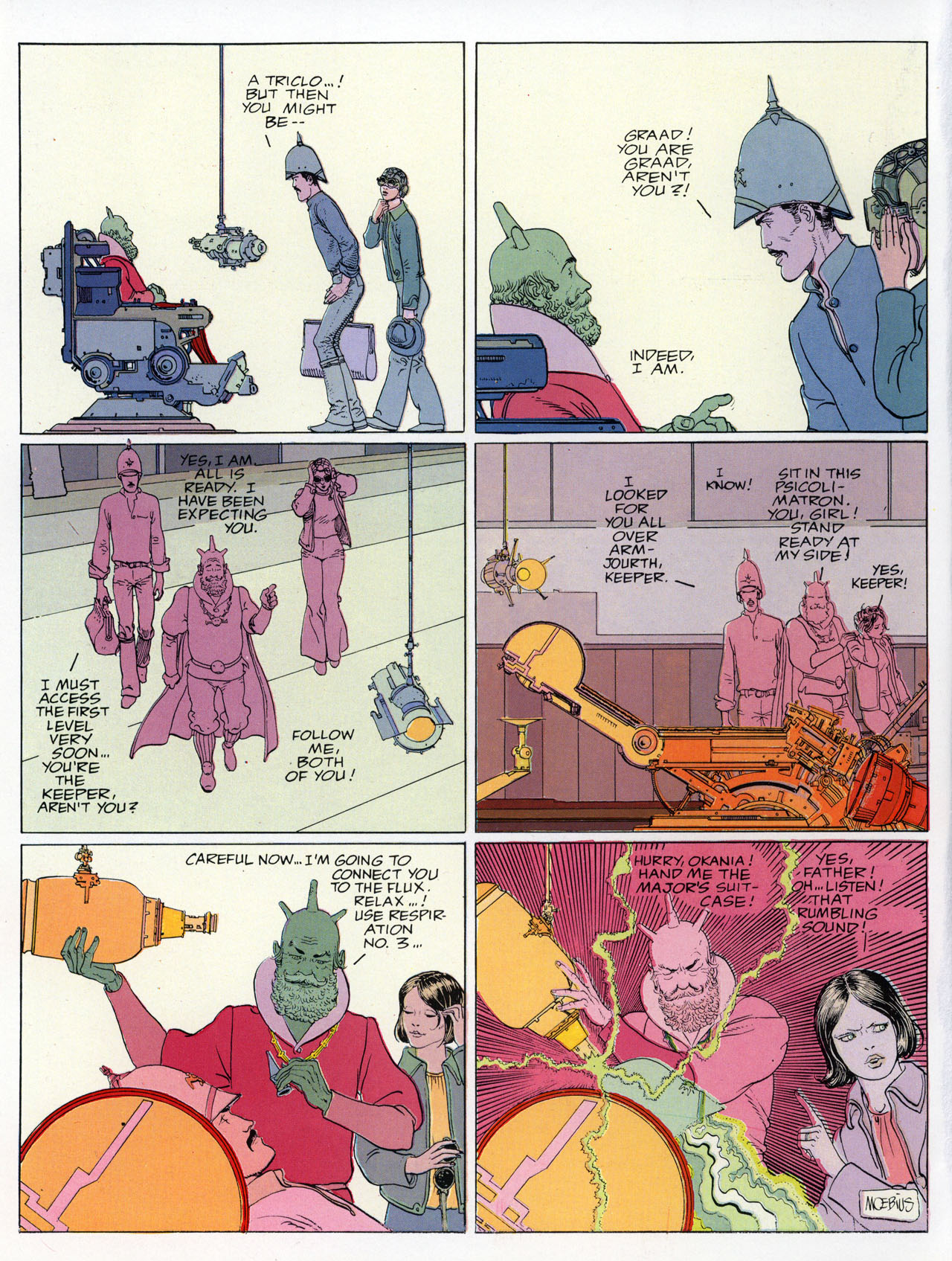 Read online Epic Graphic Novel: Moebius comic -  Issue # TPB 3 - 90