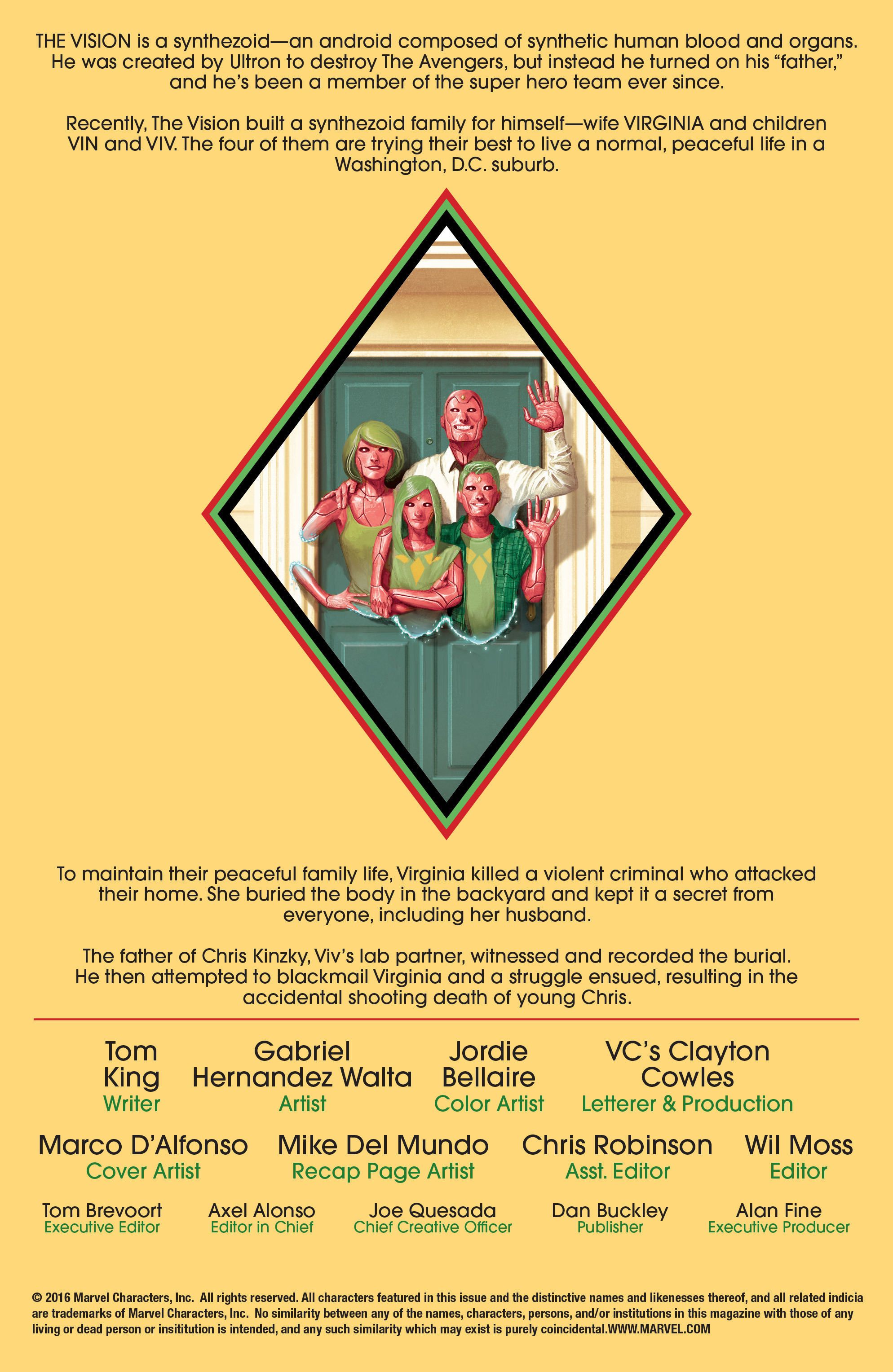 Read online Vision comic -  Issue #5 - 2