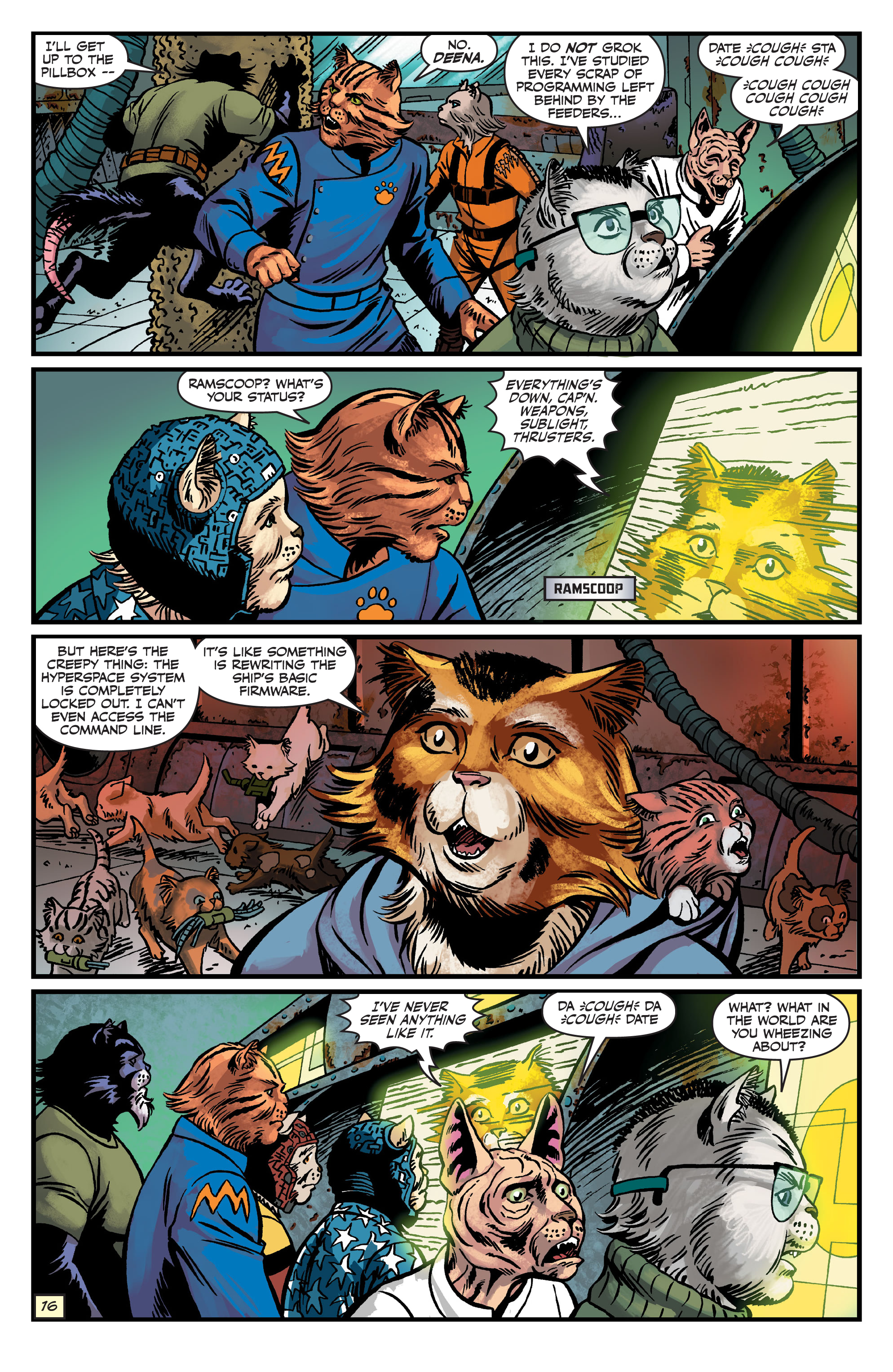 Read online Captain Ginger Season 2 comic -  Issue #1 - 17