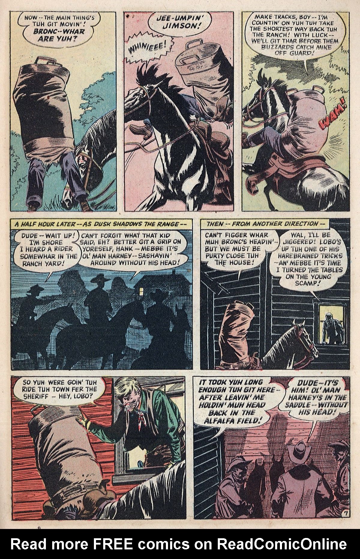 Read online Hooded Horseman comic -  Issue #25 - 31