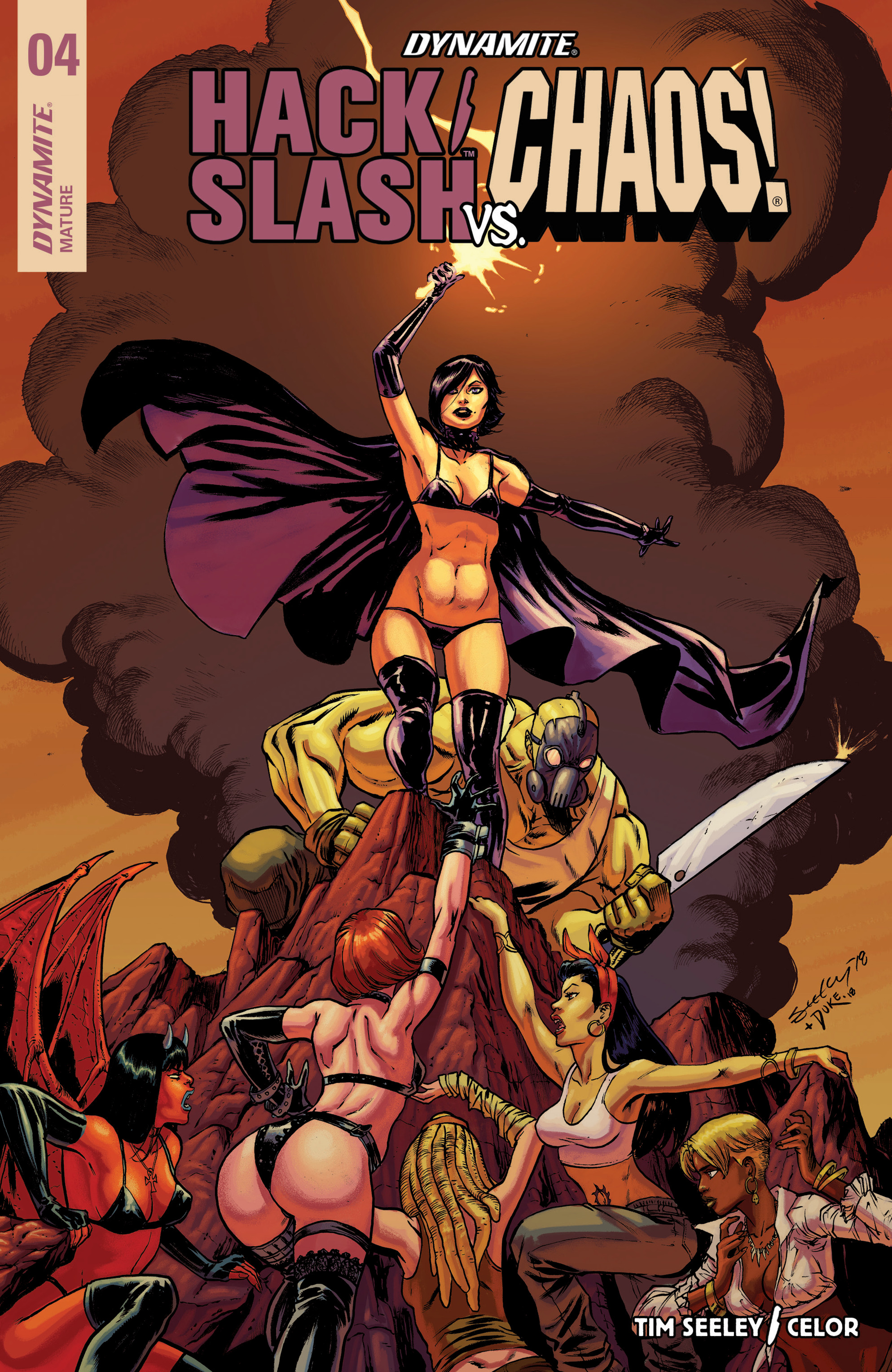 Read online Hack/Slash vs. Chaos comic -  Issue #4 - 1