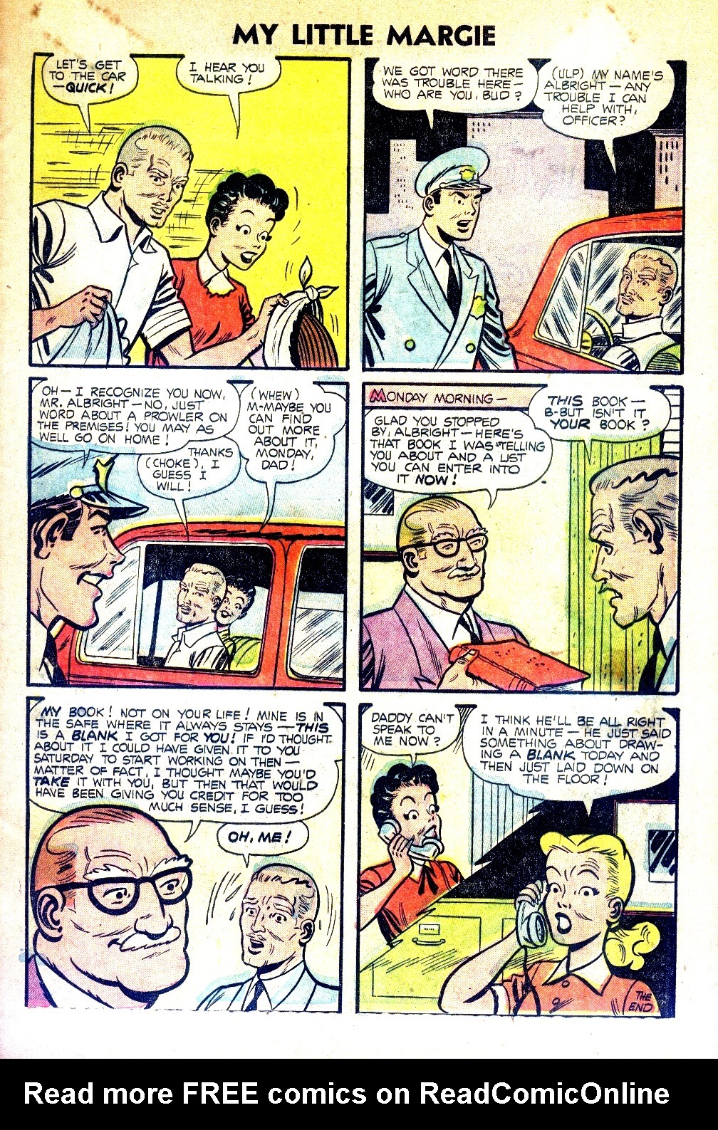 Read online My Little Margie (1954) comic -  Issue #5 - 33