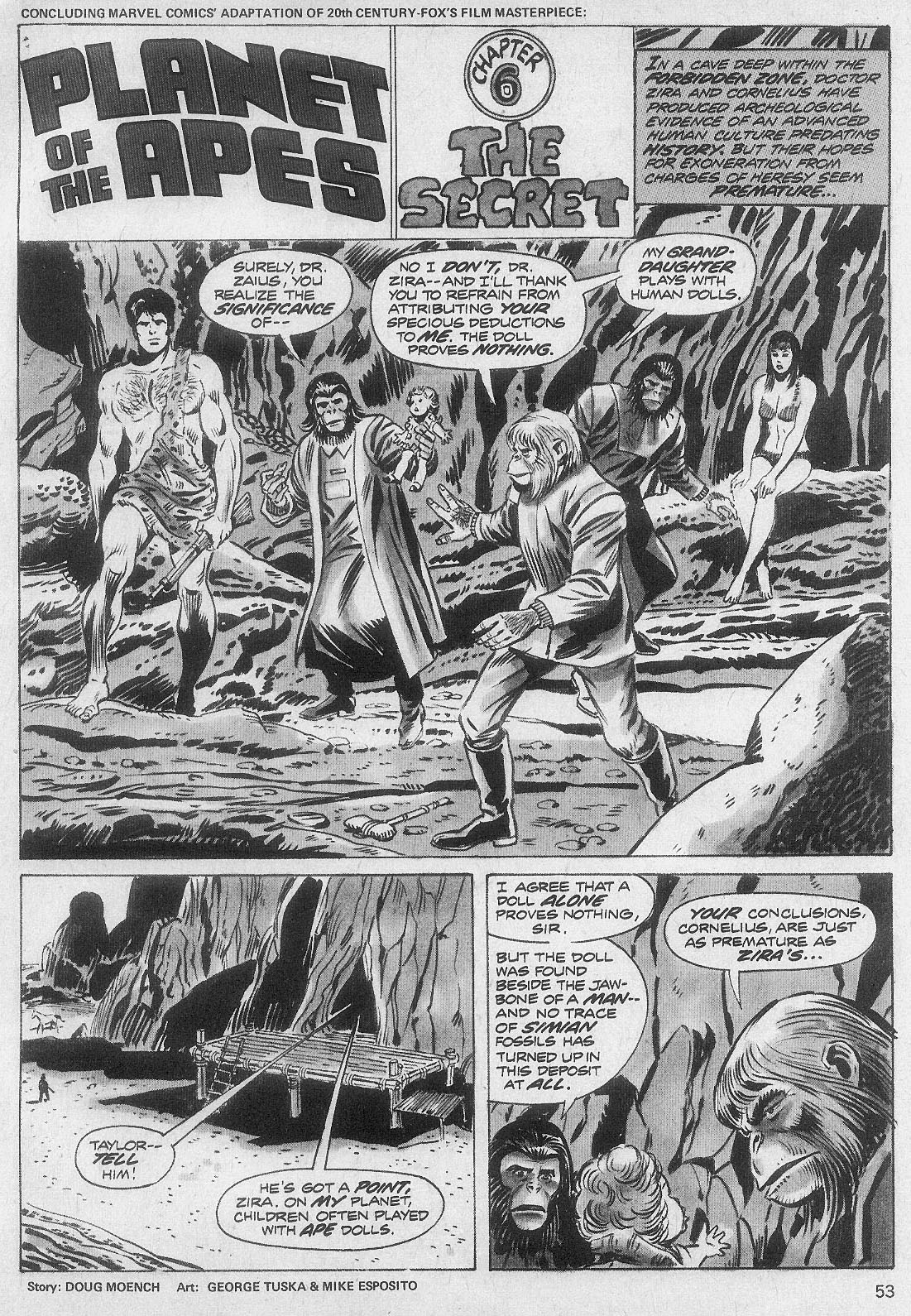 Read online Planet of the Apes comic -  Issue #6 - 48