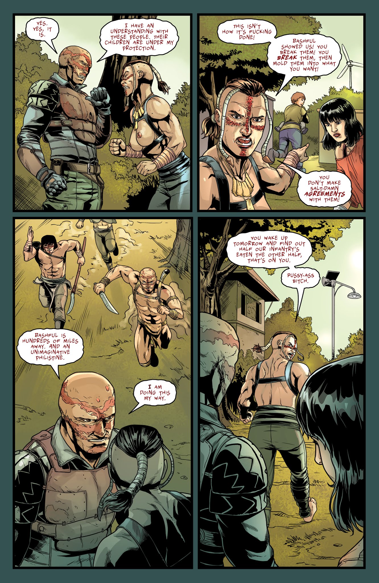Read online Crossed Plus One Hundred: Mimic comic -  Issue #3 - 17