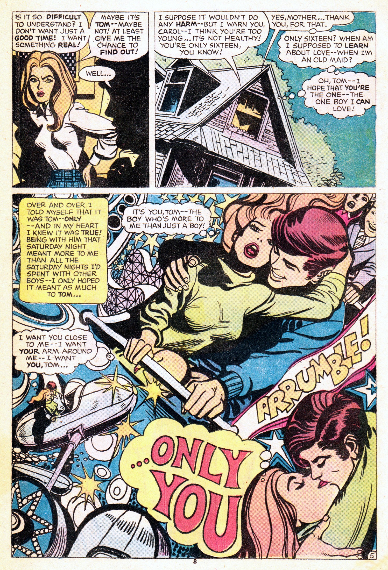 Read online Young Romance comic -  Issue #200 - 8