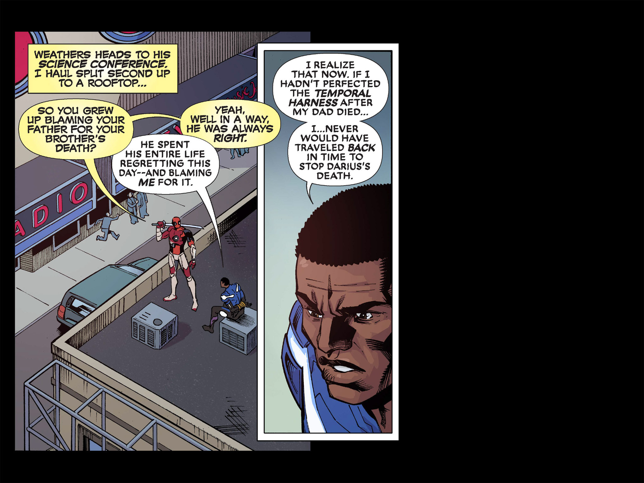 Read online Deadpool & Cable: Split Second Infinite Comic comic -  Issue #6 - 17