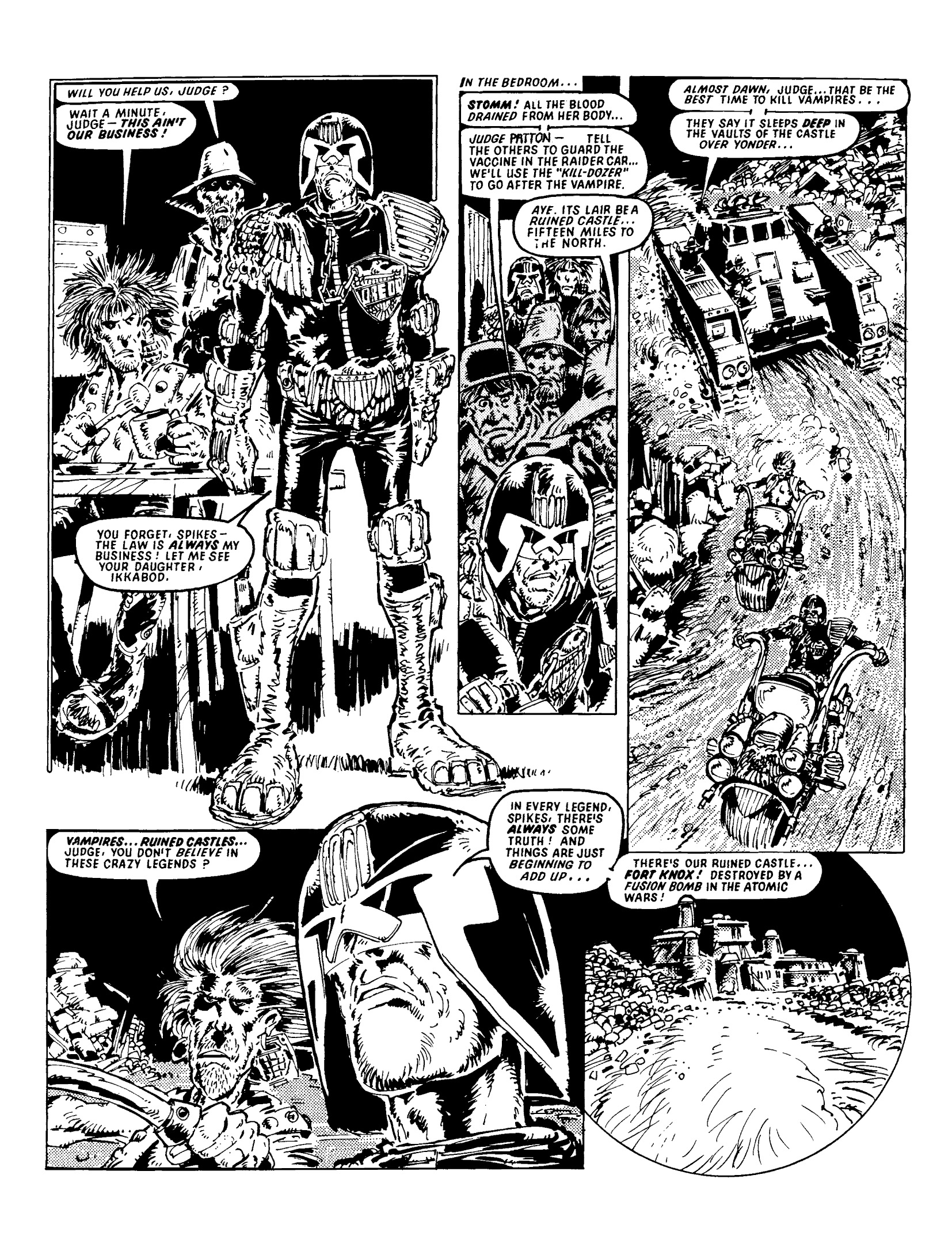 Read online Judge Dredd: The Cursed Earth Uncensored comic -  Issue # TPB - 48