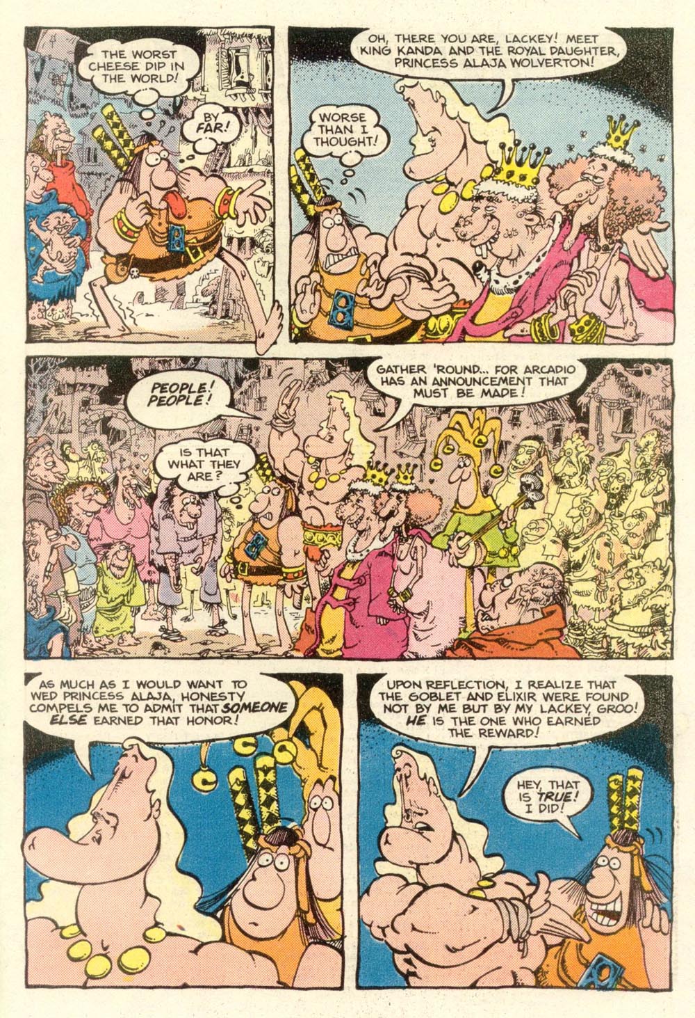 Read online Sergio Aragonés Groo the Wanderer comic -  Issue #11 - 21