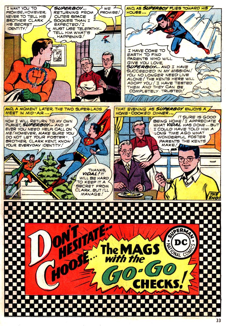 Read online Superboy (1949) comic -  Issue #129 - 33