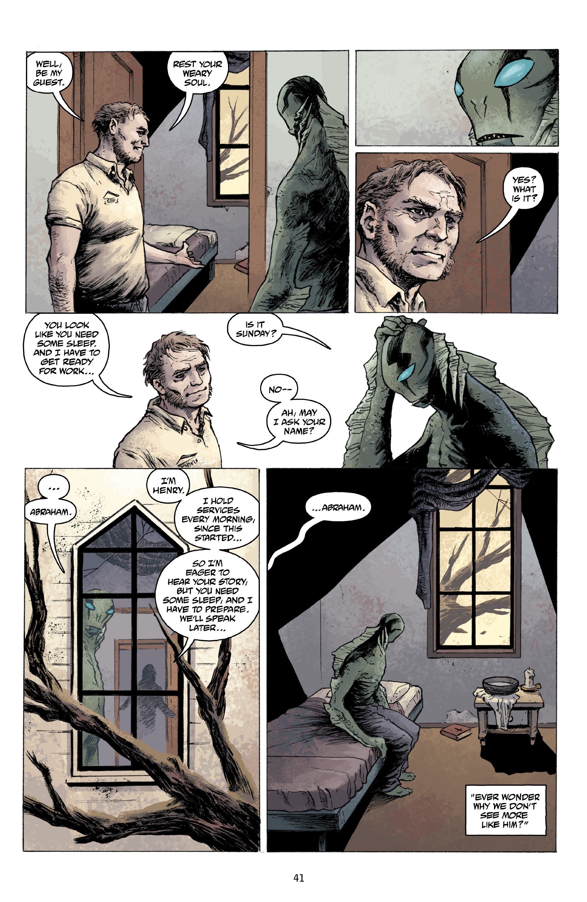 Read online Abe Sapien comic -  Issue # _TPB Dark and Terrible 1 (Part 1) - 42