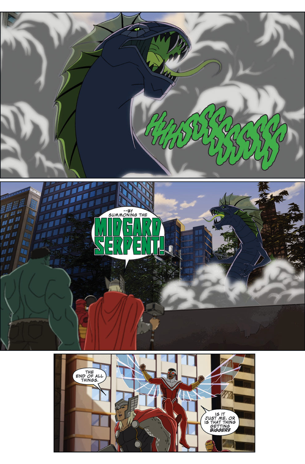 Read online Marvel Universe Avengers Assemble comic -  Issue #4 - 10