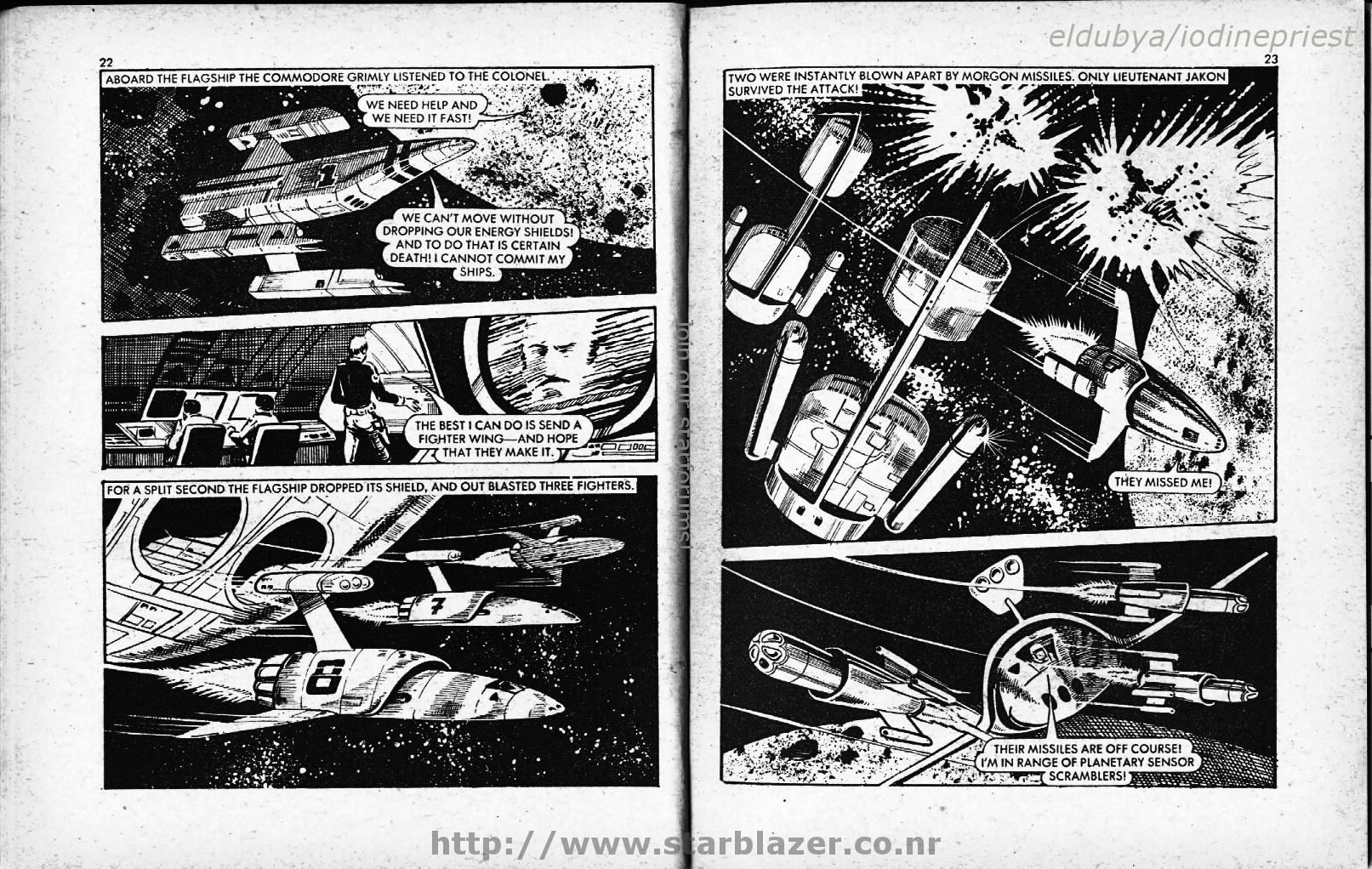 Read online Starblazer comic -  Issue #74 - 13