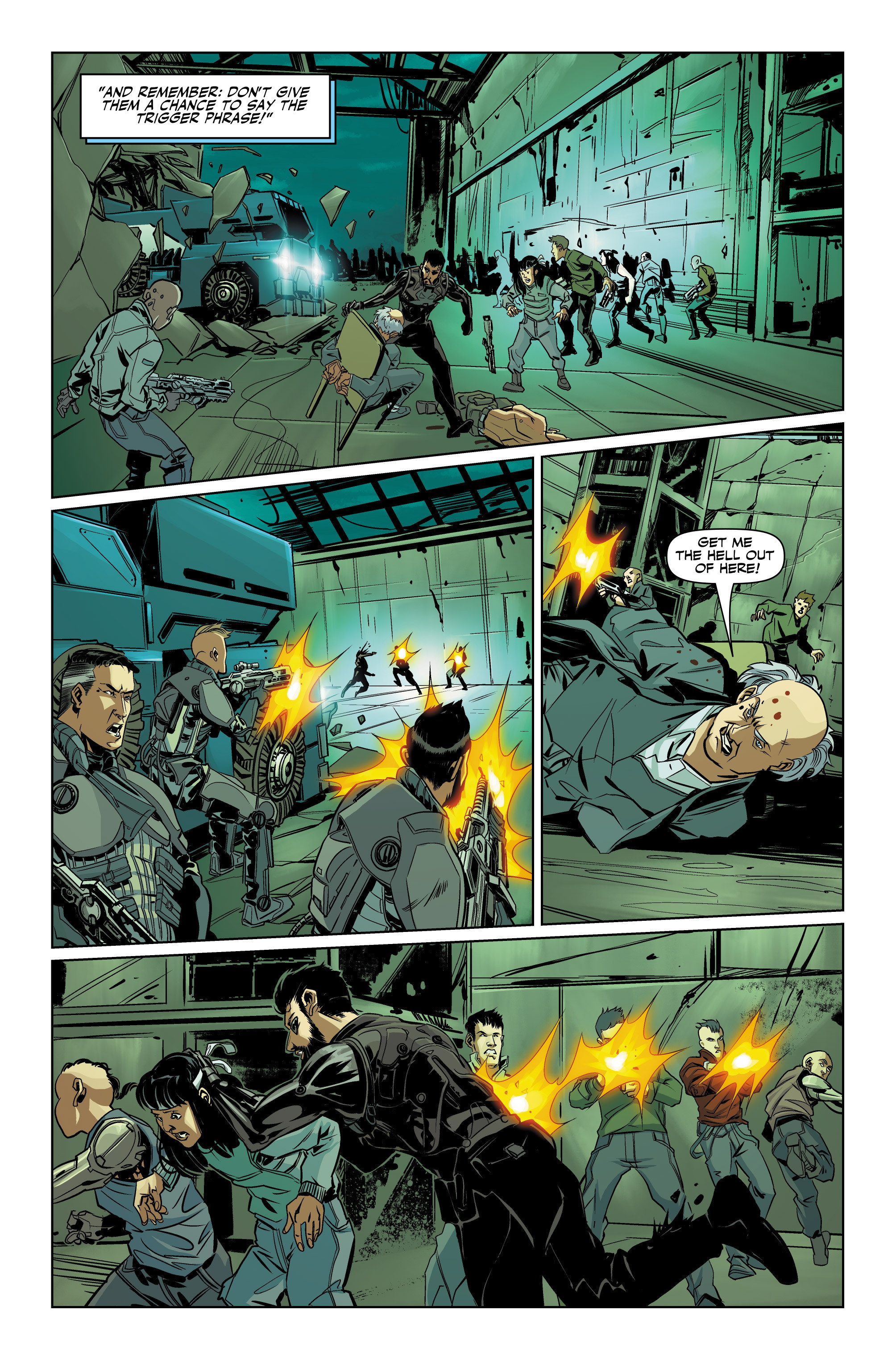 Read online Deus Ex: Children's Crusade comic -  Issue #5 - 16