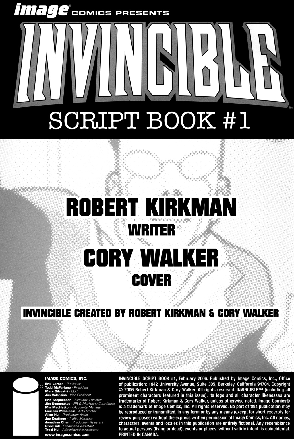 Read online Invincible Script Book comic -  Issue # Full - 2