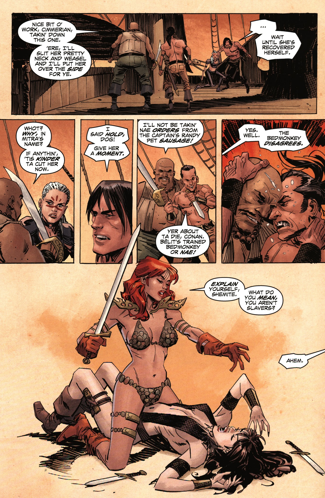 Read online Conan Red Sonja comic -  Issue #2 - 11