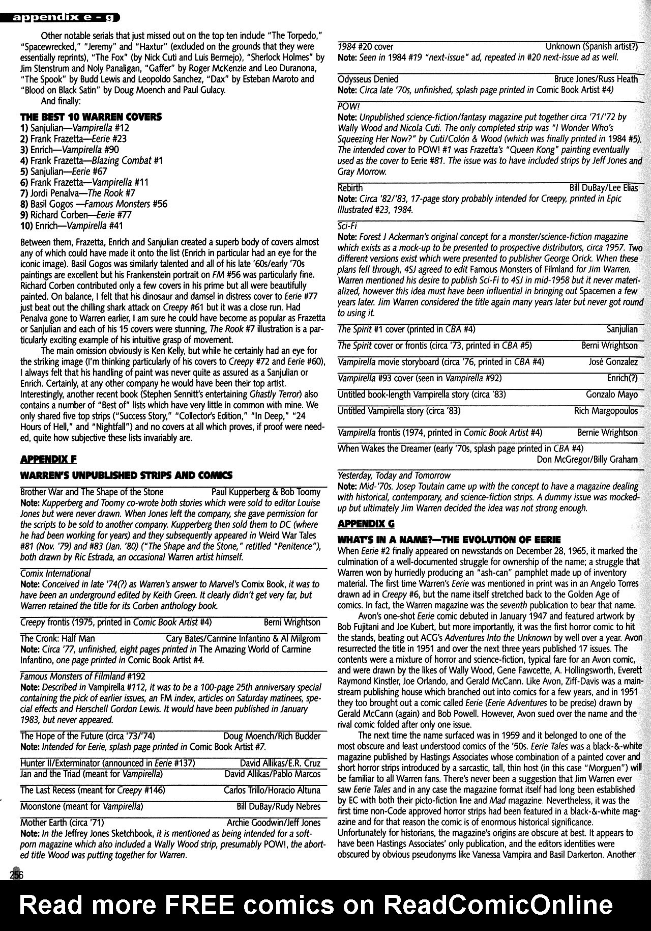 Read online Warren Companion comic -  Issue # TPB (Part 3) - 57