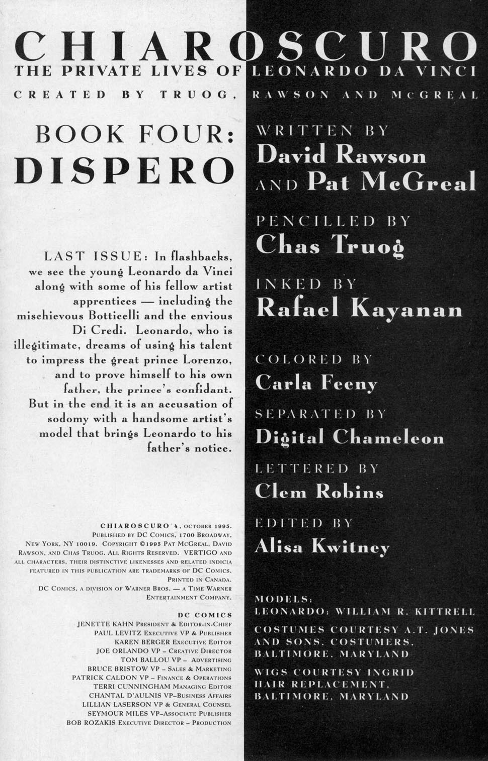 Read online Chiaroscuro comic -  Issue #4 - 2