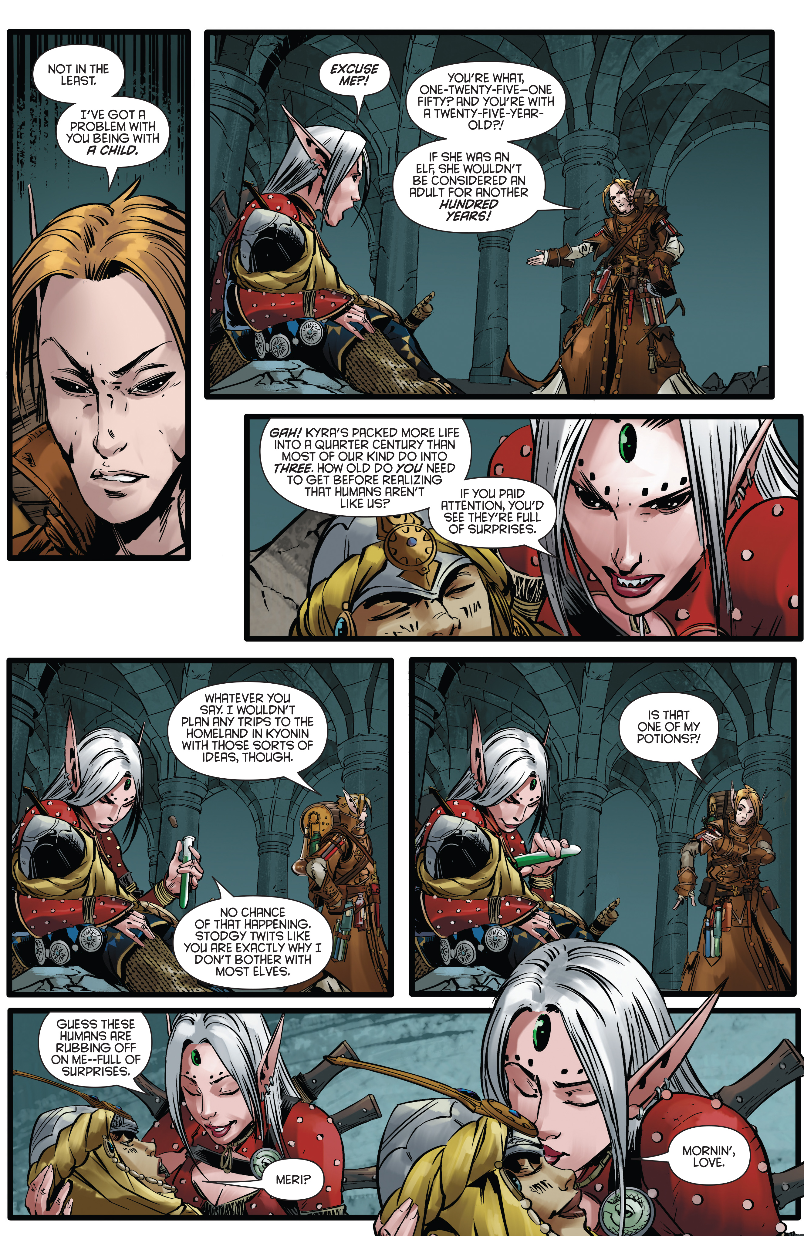 Read online Pathfinder: Hollow Mountain comic -  Issue #5 - 17