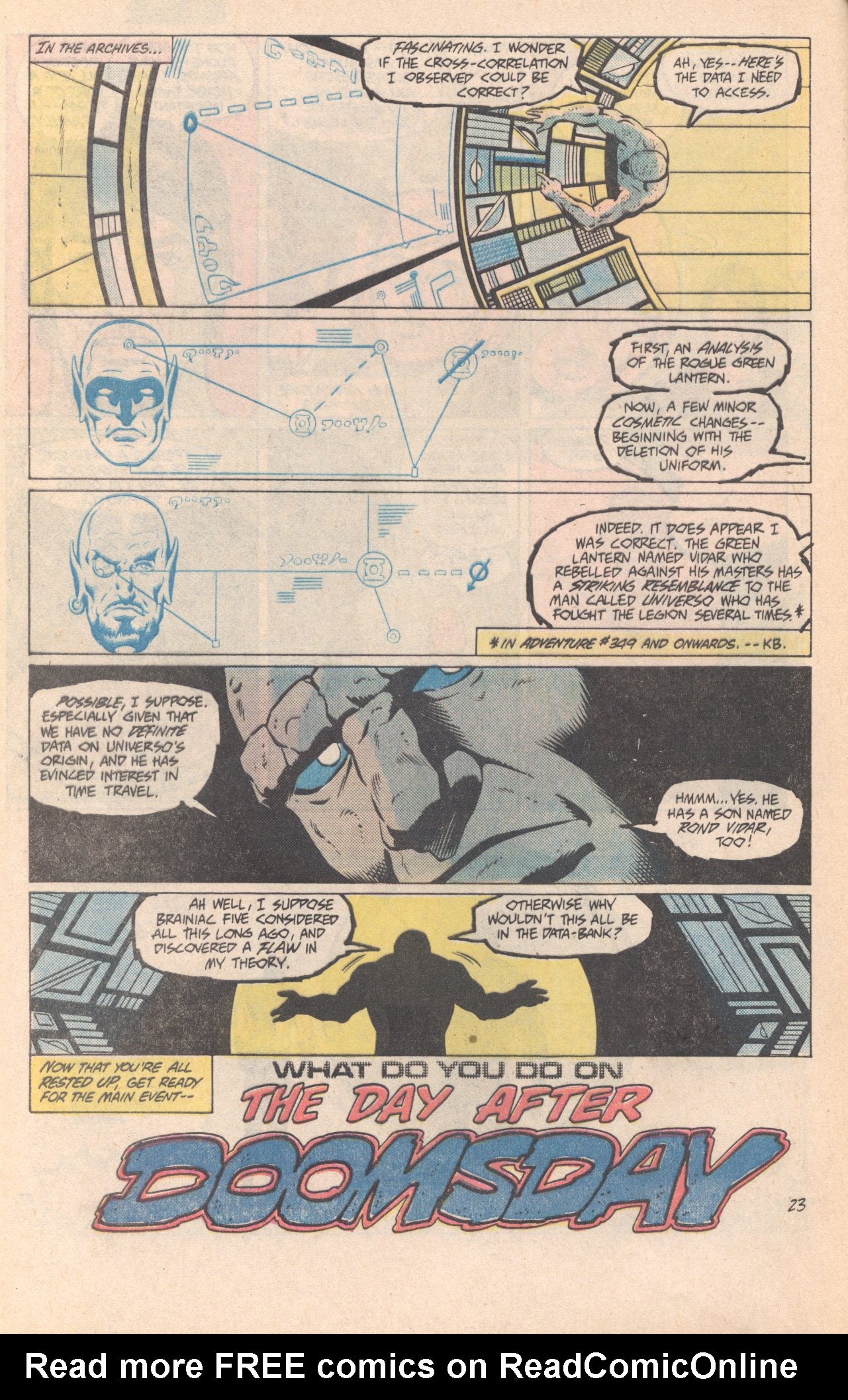 Read online Legion of Super-Heroes (1980) comic -  Issue #295 - 24