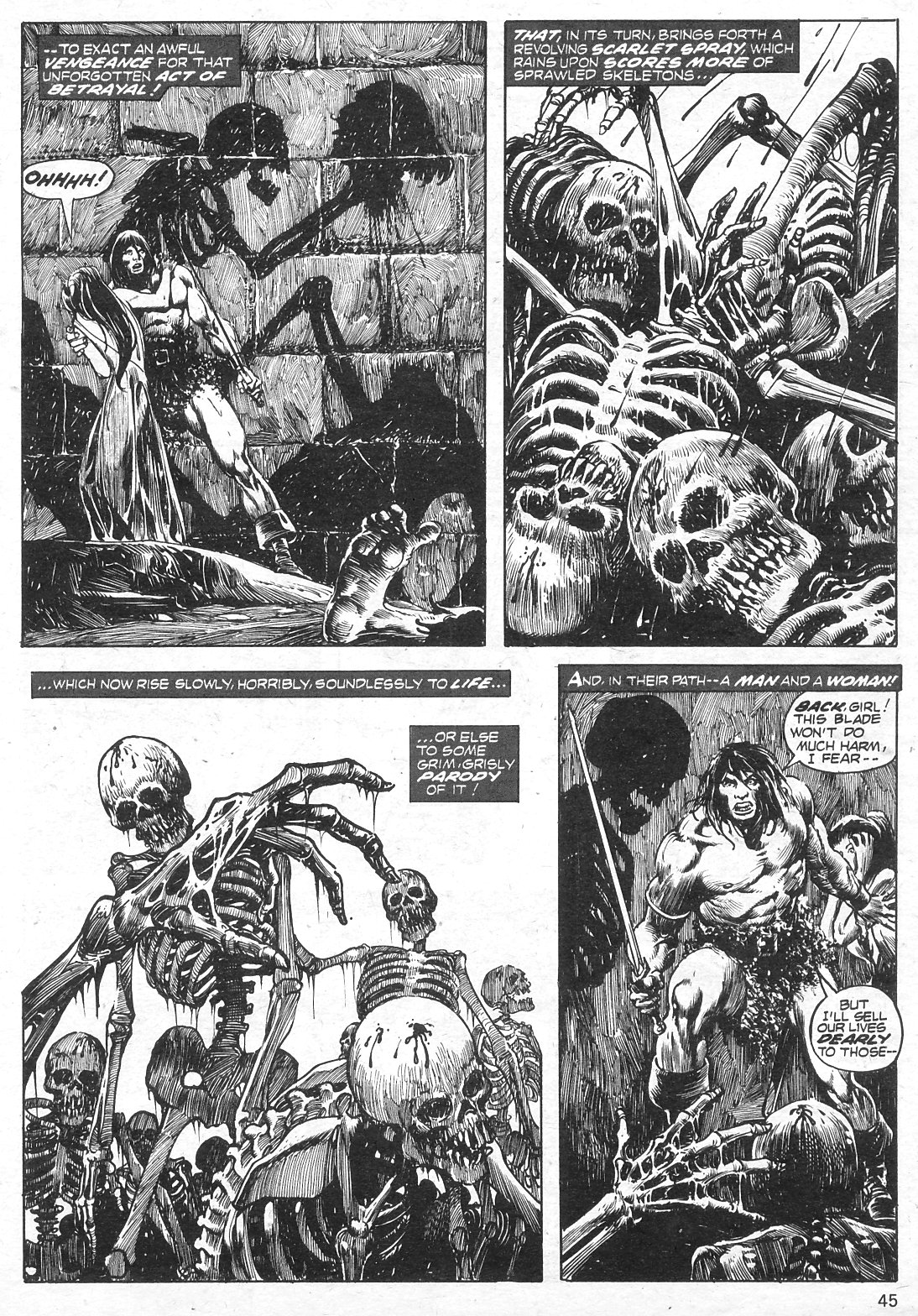 The Savage Sword Of Conan Issue #12 #13 - English 45