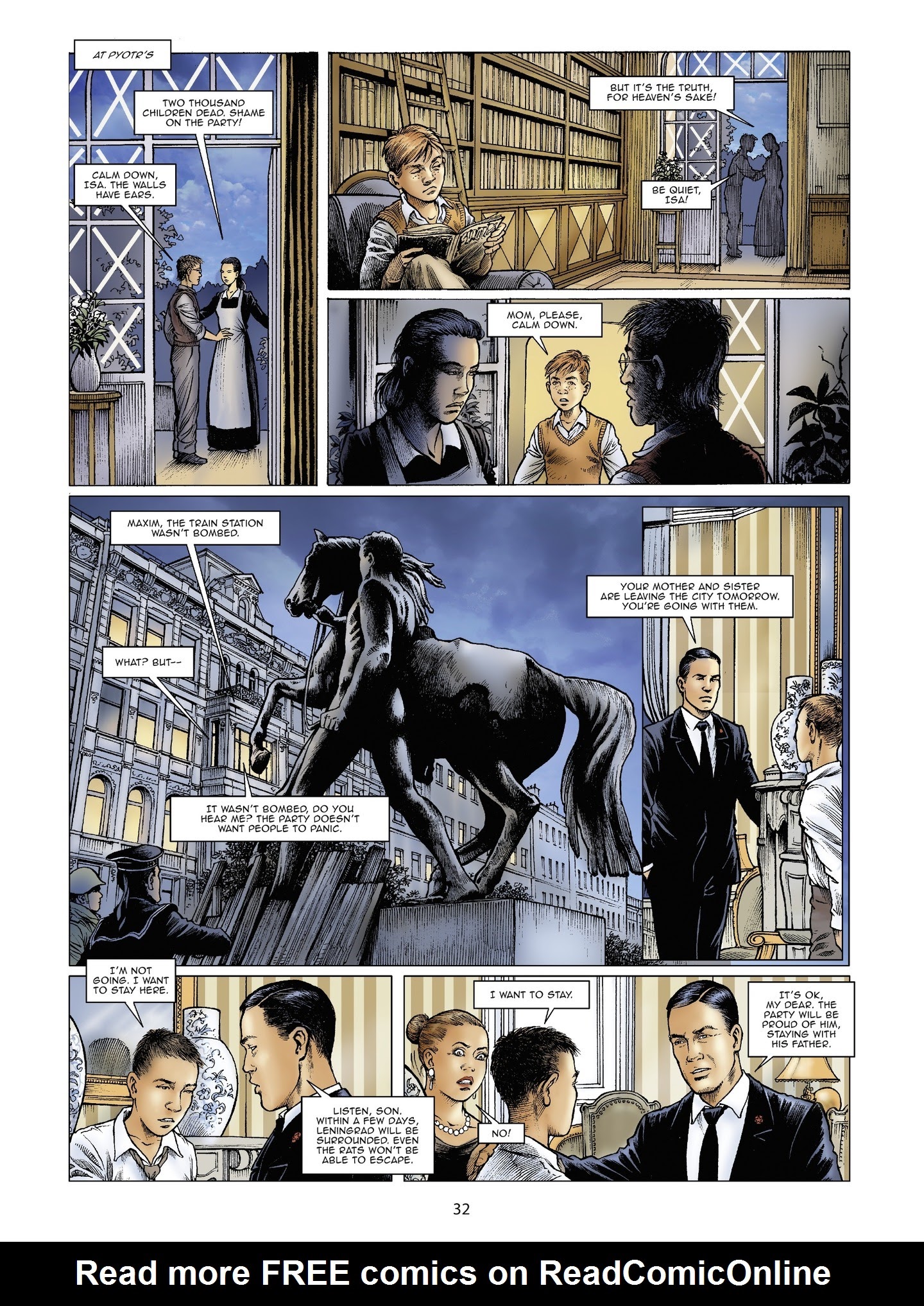 Read online The Lions of Leningrad comic -  Issue #1 - 33