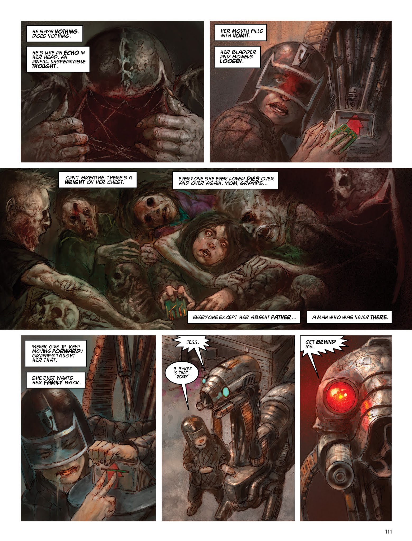 Read online The Dark Judges: The Fall of Deadworld comic -  Issue # TPB - 112