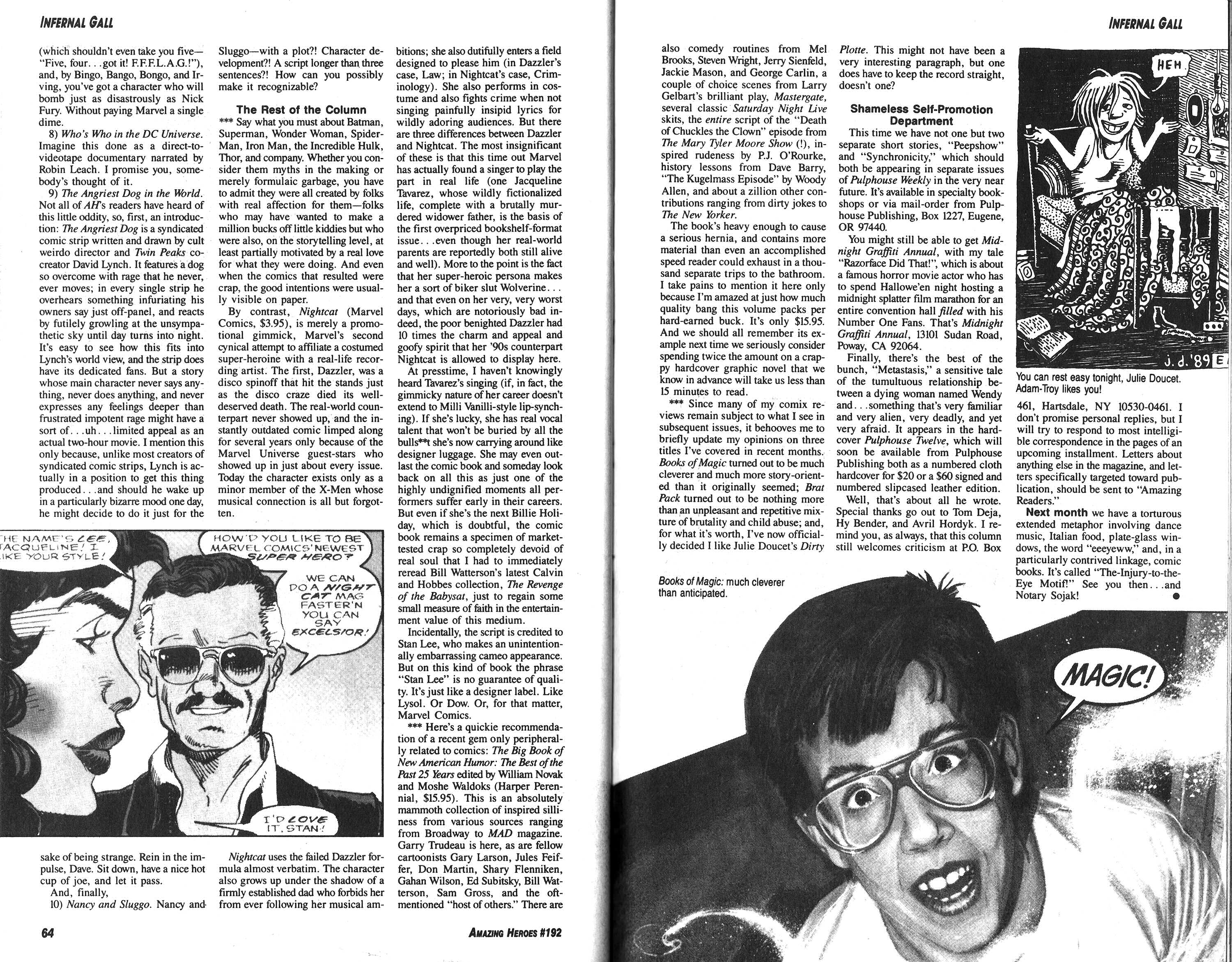 Read online Amazing Heroes comic -  Issue #192 - 33