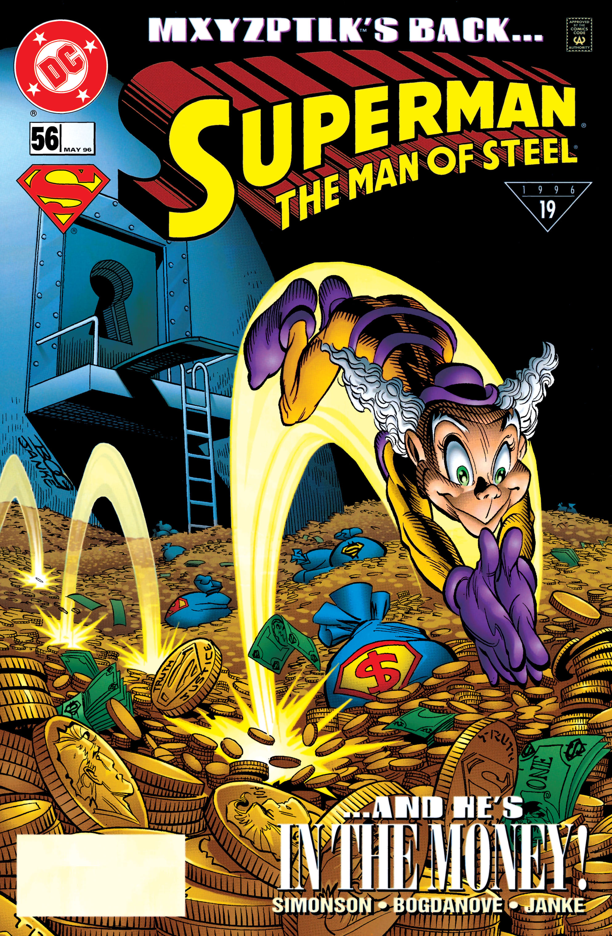 Read online Superman: The Man of Steel (1991) comic -  Issue #56 - 1