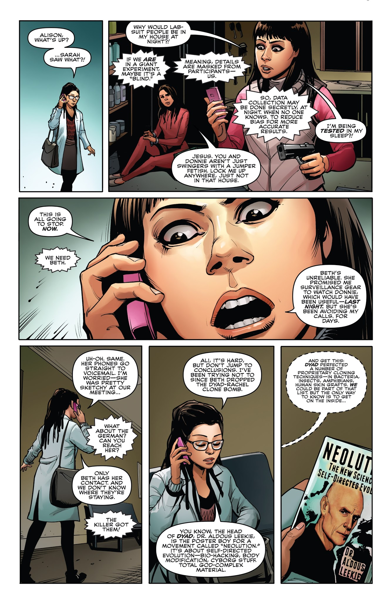 Read online Orphan Black: Deviations comic -  Issue #3 - 18
