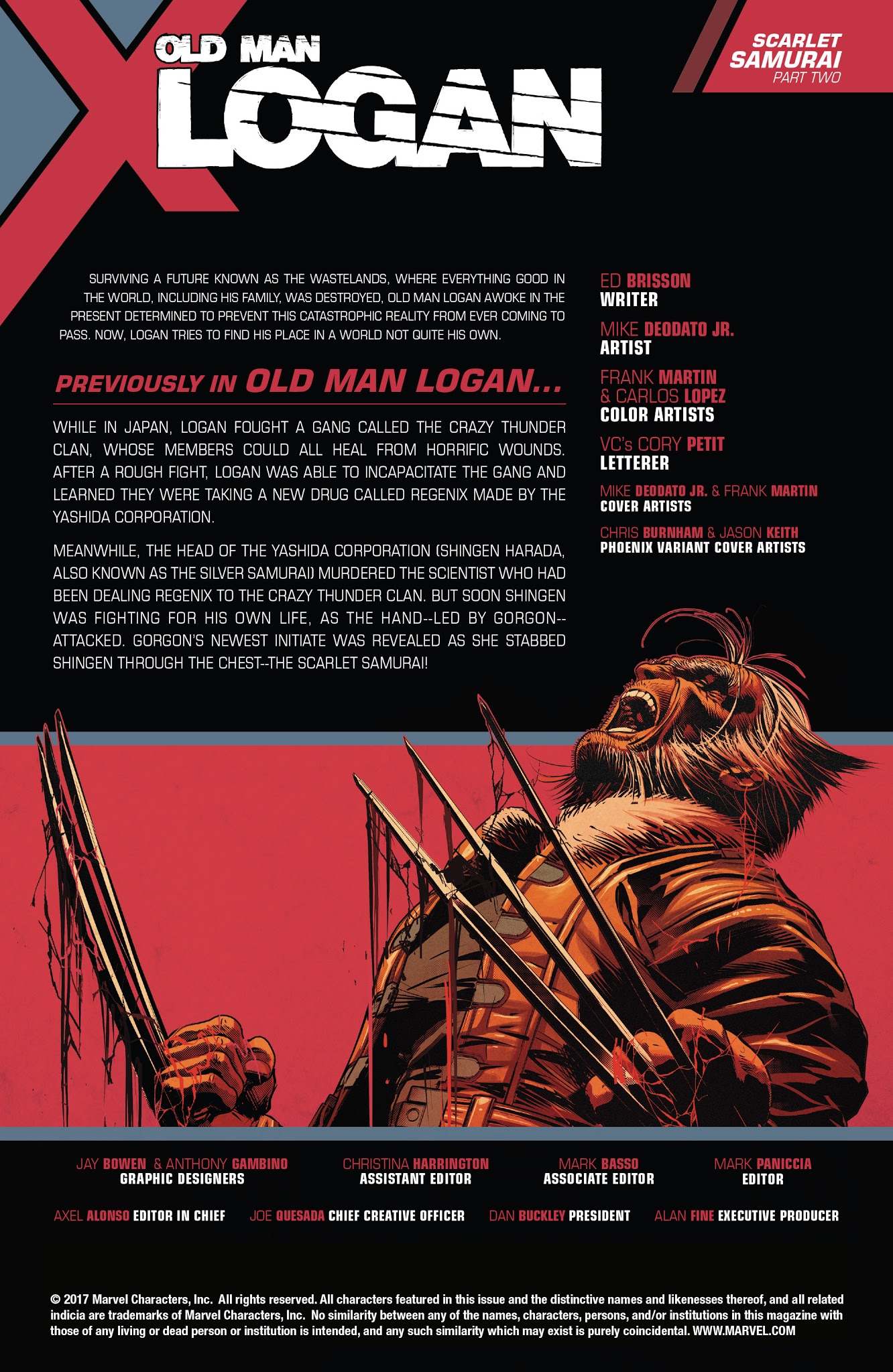 Read online Old Man Logan (2016) comic -  Issue #32 - 2