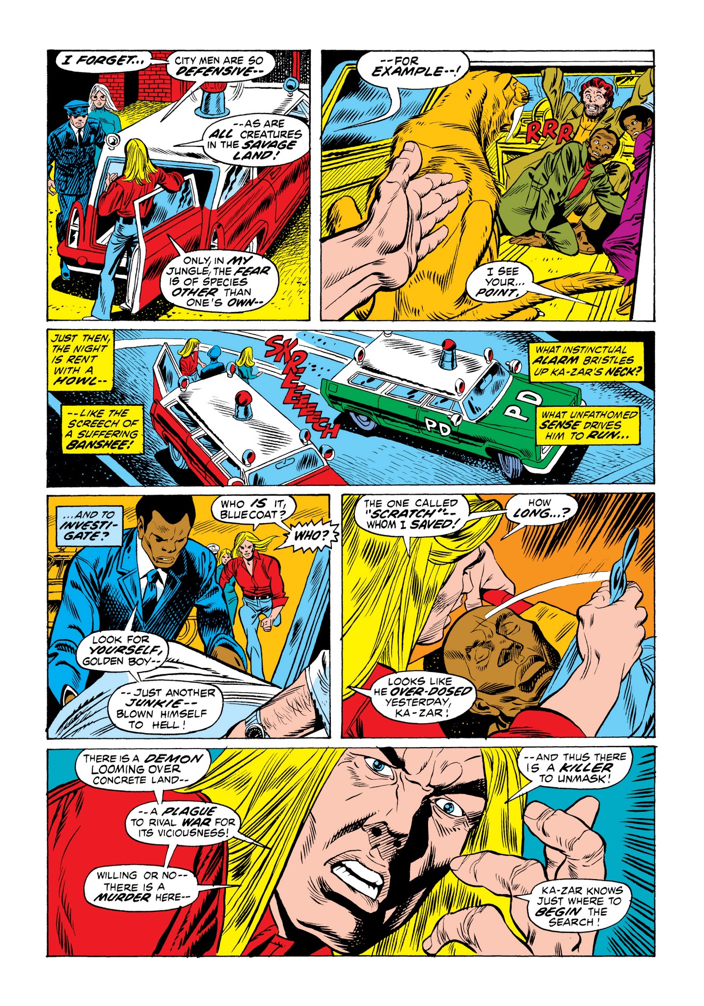 Read online Marvel Masterworks: Ka-Zar comic -  Issue # TPB 1 - 62