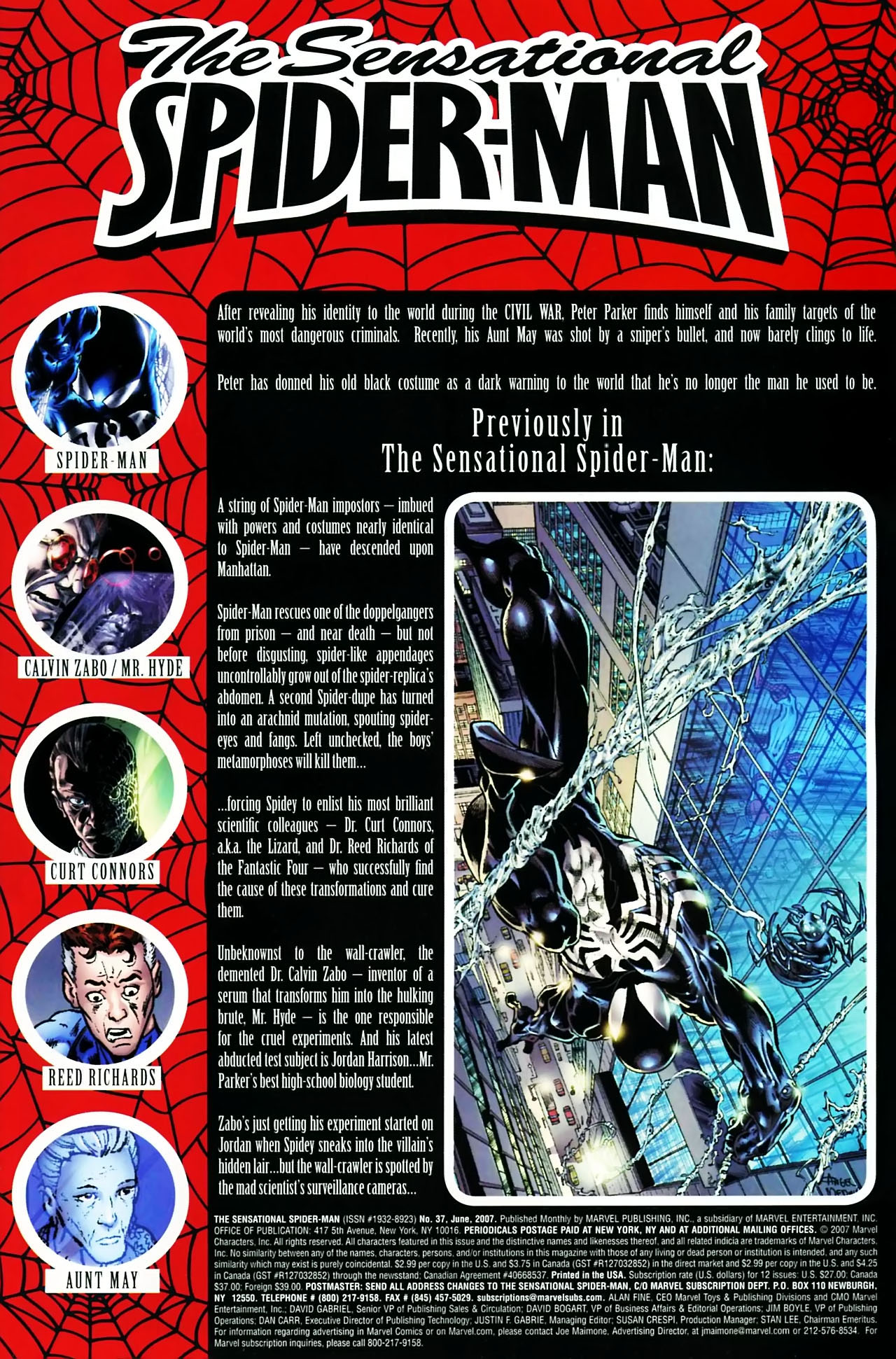 Read online The Sensational Spider-Man (2006) comic -  Issue #37 - 2