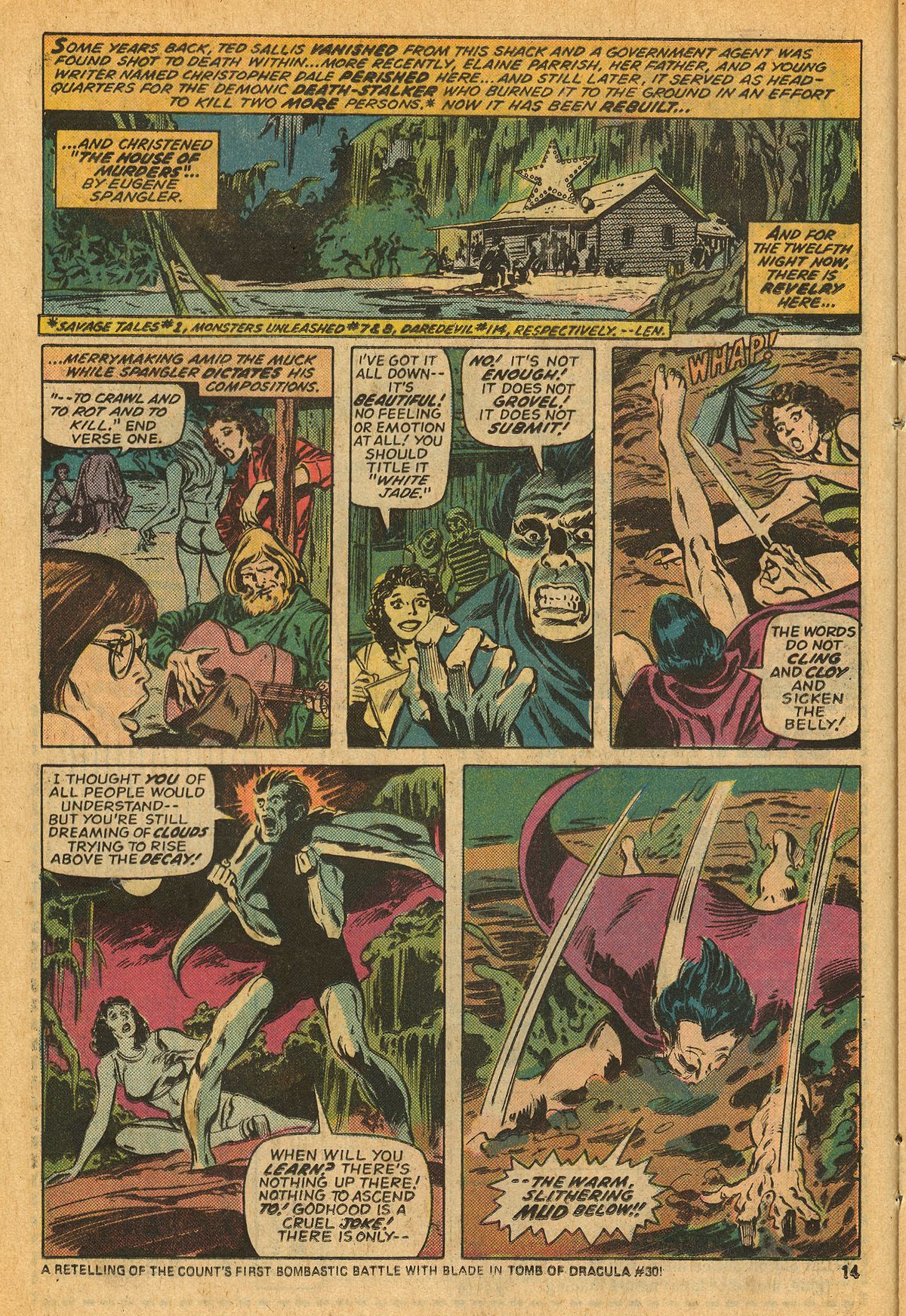 Read online Man-Thing (1974) comic -  Issue #16 - 16