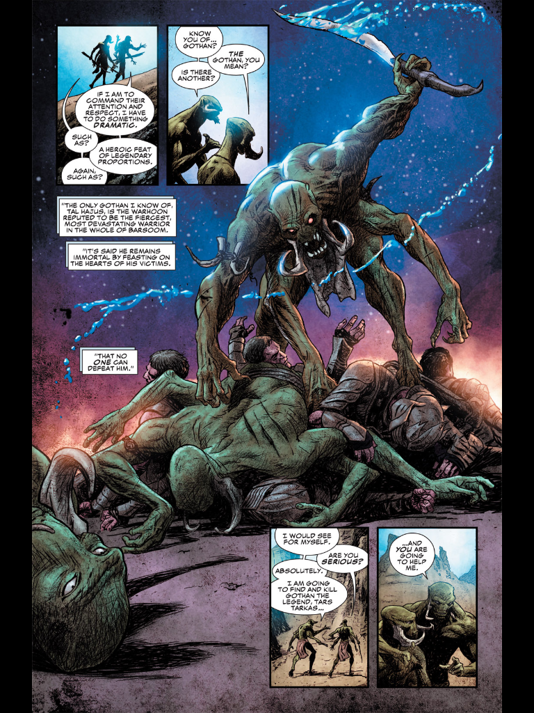 Read online John Carter: The World of Mars comic -  Issue #1 - 17